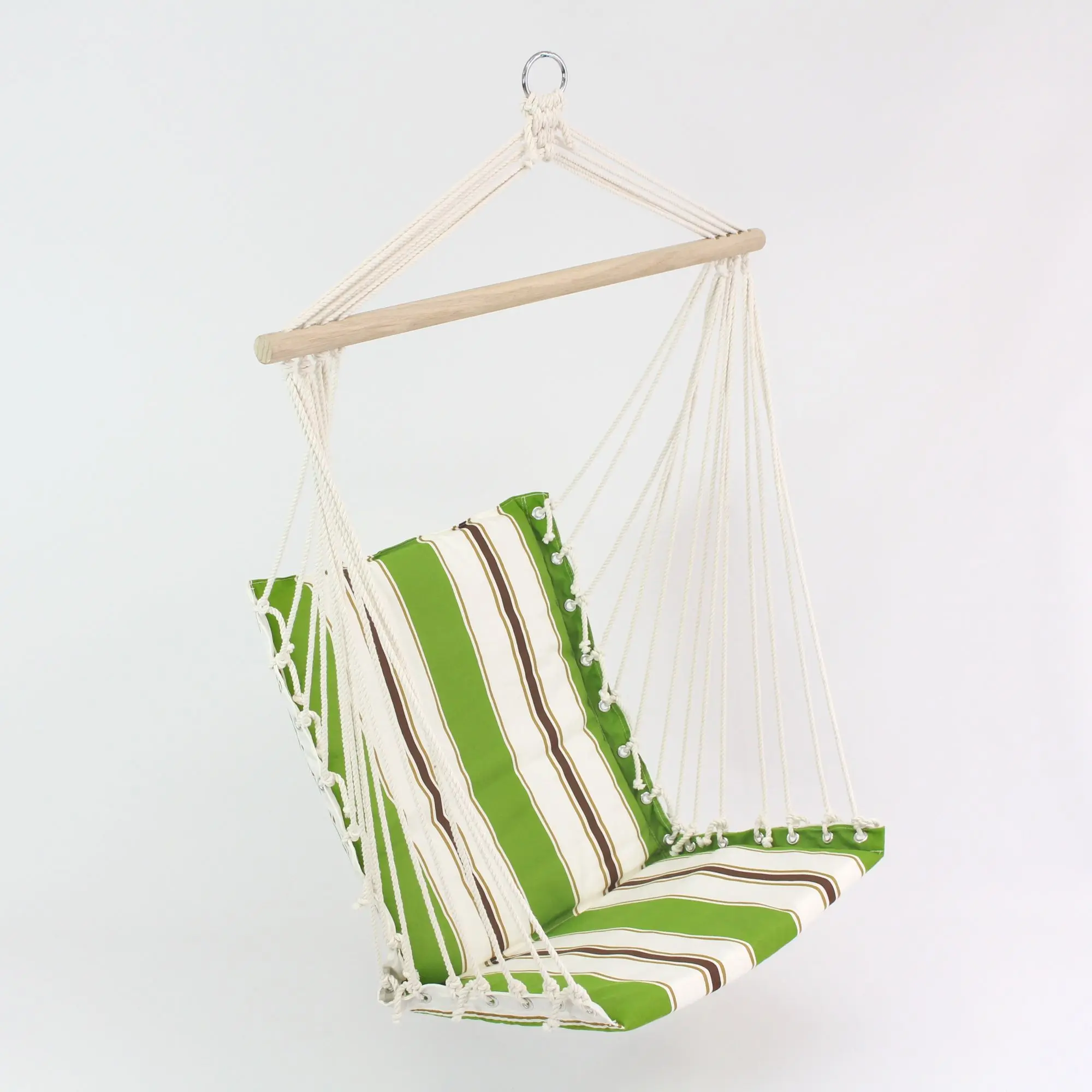 Hängesessel "Green Stripes" im Frank Flechtwaren Online Shop für Hängematten & Hängesessel kaufen Hängesessel "Green Stripes" im Frank Flechtwaren Online Shop für Hängematten & Hängesessel kaufen