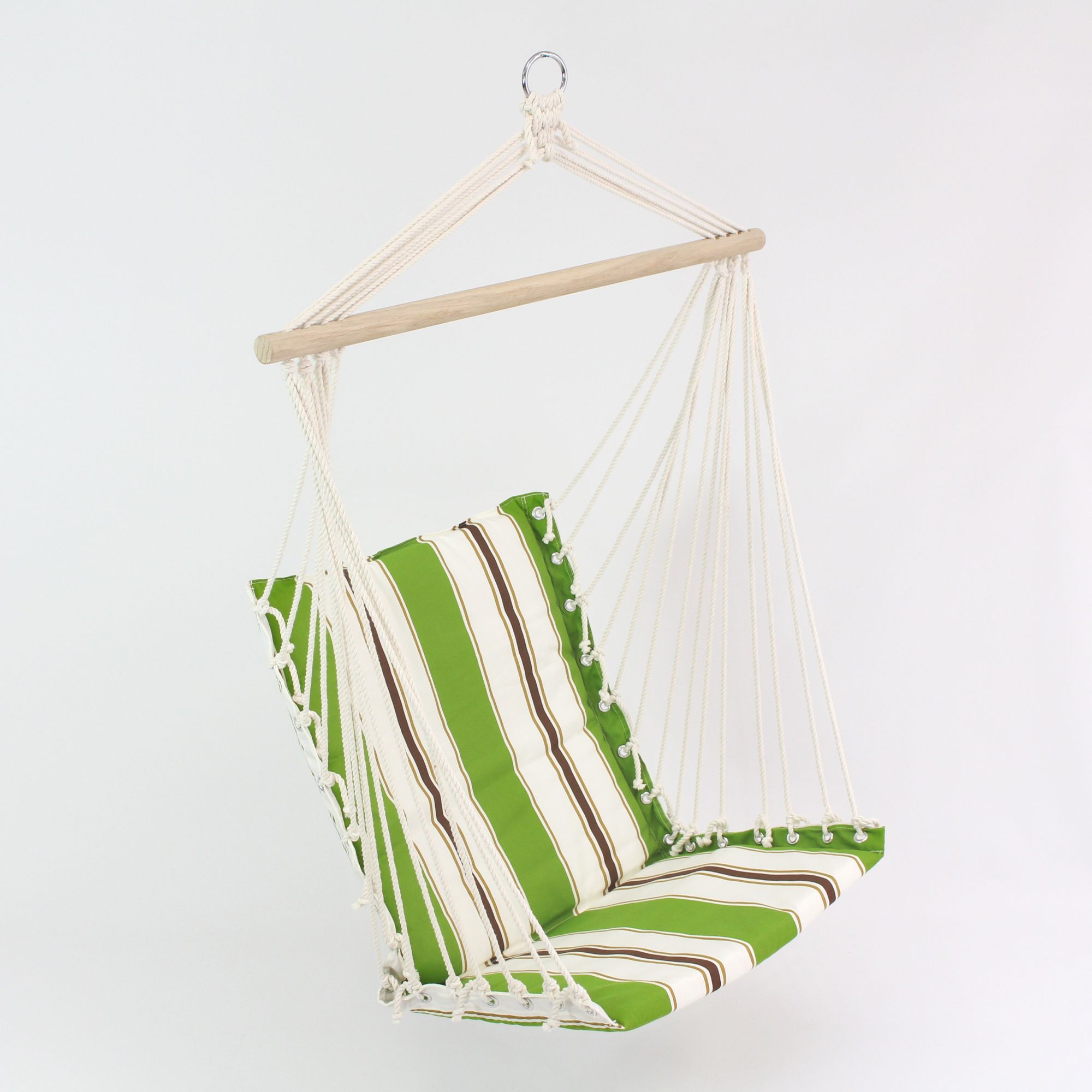 Hängesessel "Green Stripes" im Frank Flechtwaren Online Shop für Hängematten & Hängesessel kaufen Hängesessel "Green Stripes" im Frank Flechtwaren Online Shop für Hängematten & Hängesessel kaufen