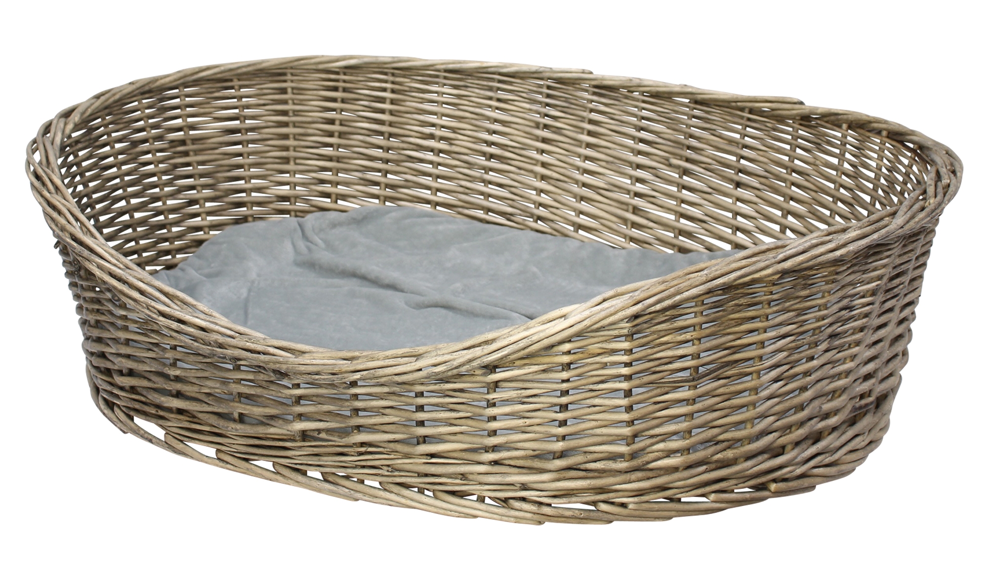 Hundekorb "Grey"  im Frank Flechtwaren Online Shop für Gerade eingetroffen kaufen