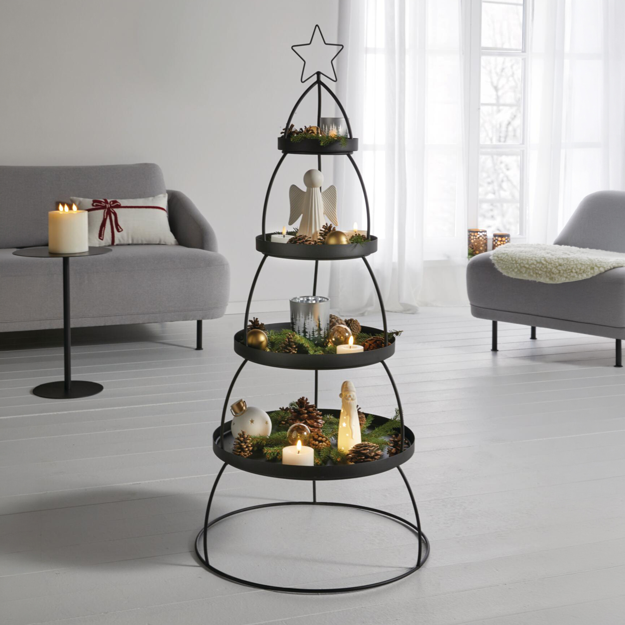 Etagere "Tannenbaum"  im Frank Flechtwaren Online Shop kaufen