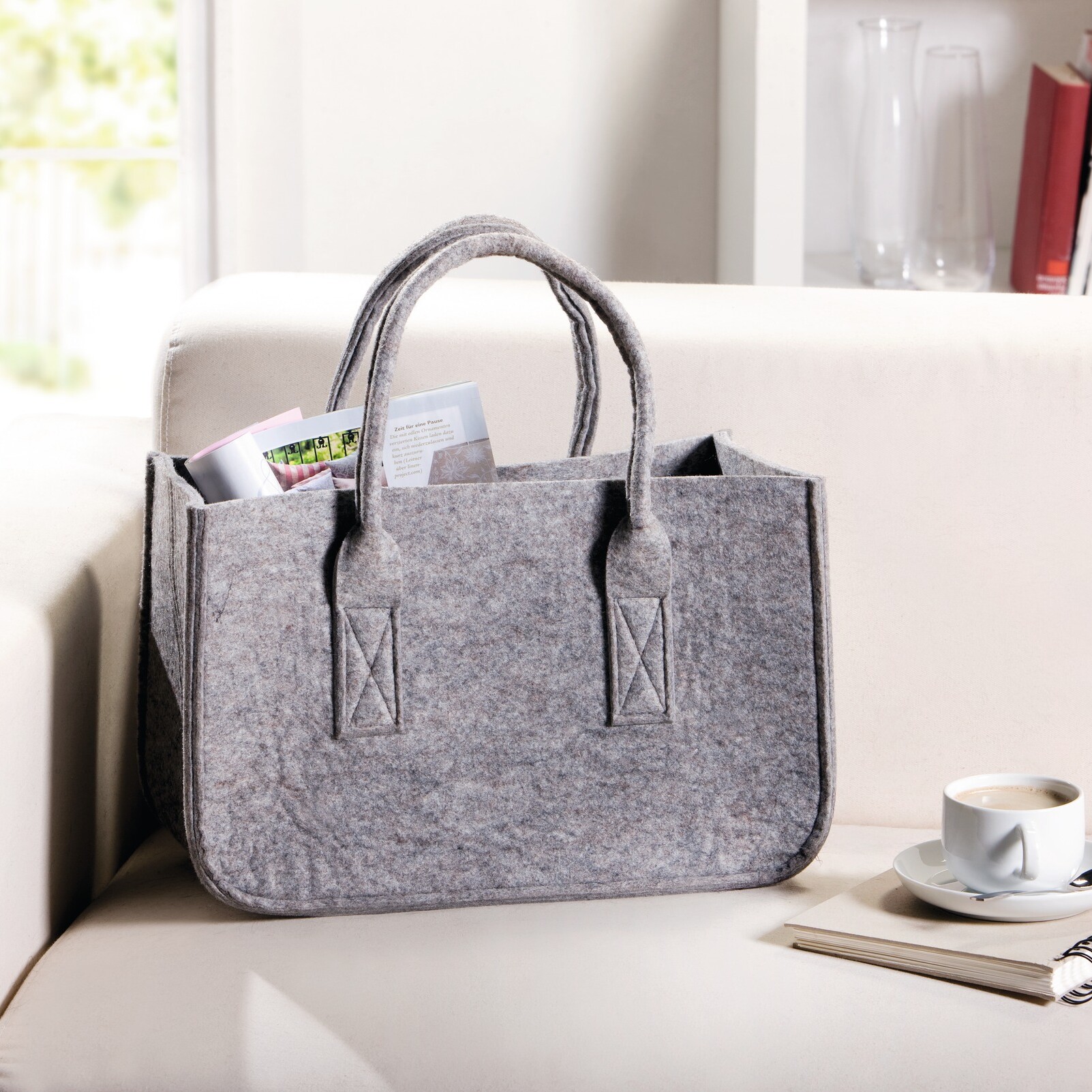 Acheter Sac "gris"  dans la boutique en ligne de Frank Flechtwaren