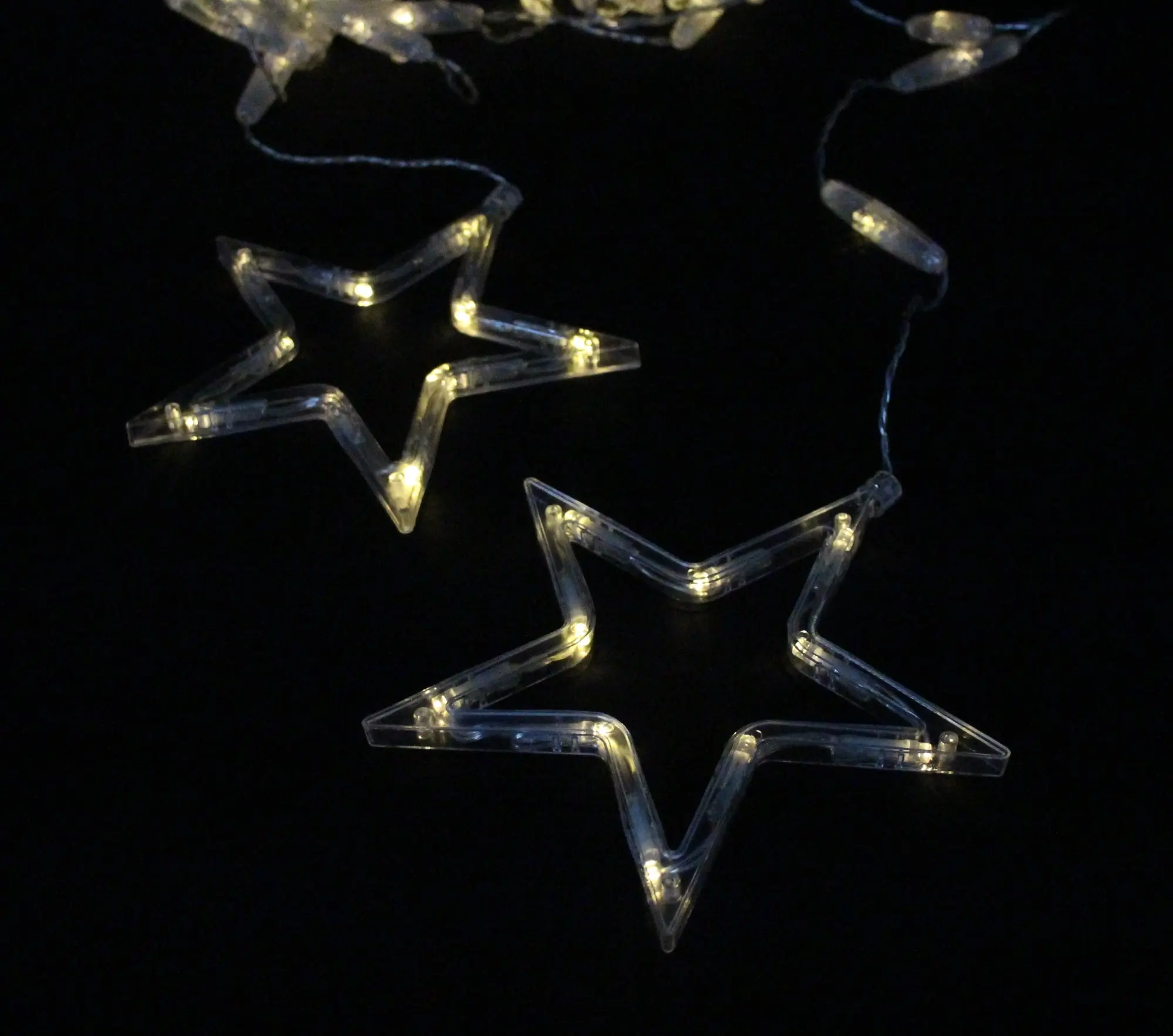 LED-Lichtervorhang "Sterne"  im Frank Flechtwaren Online Shop für Sterne kaufen