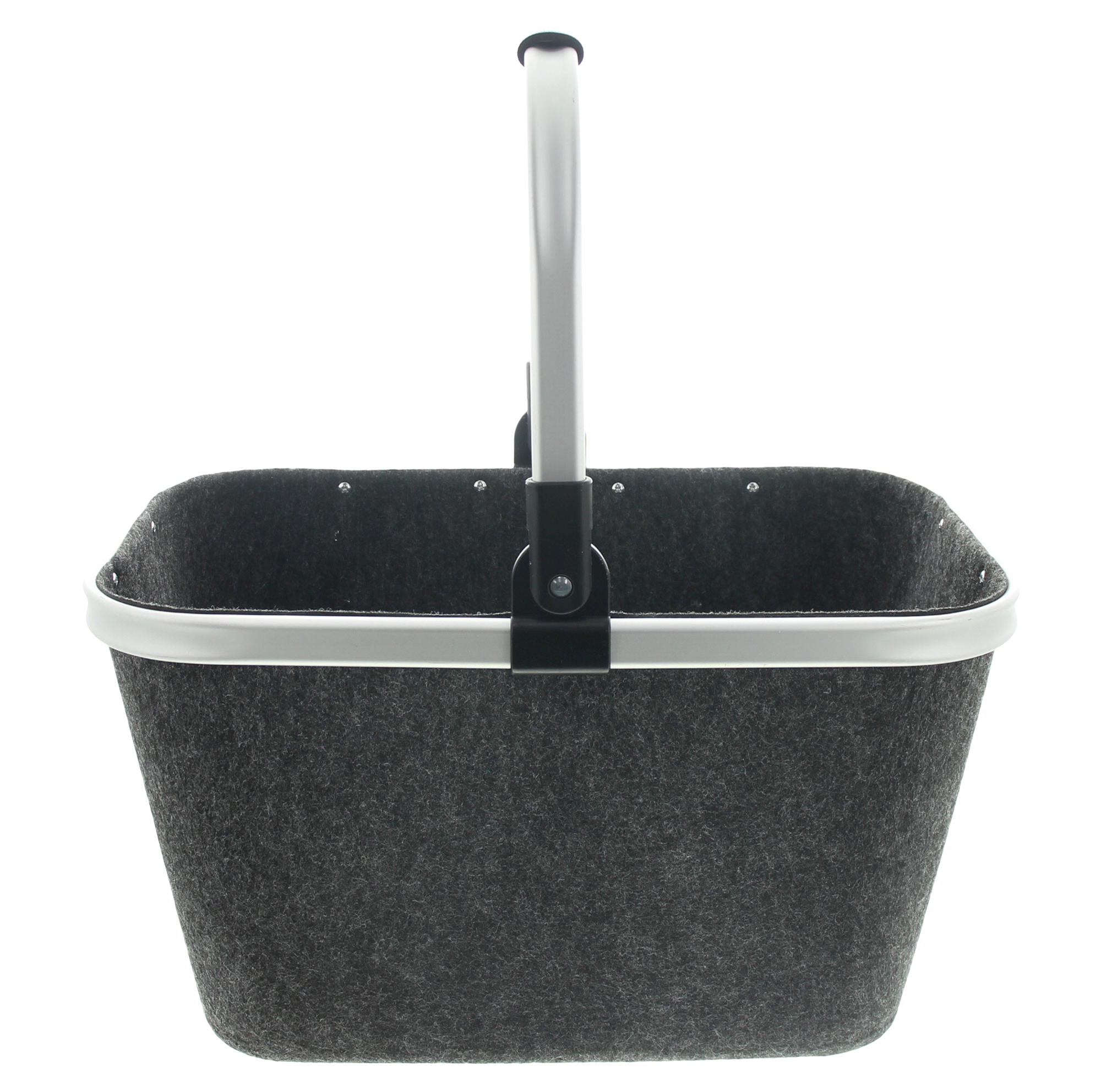 Einkaufskorb "Anthrazit"  im Frank Flechtwaren Online Shop für Einkaufskörbe kaufen