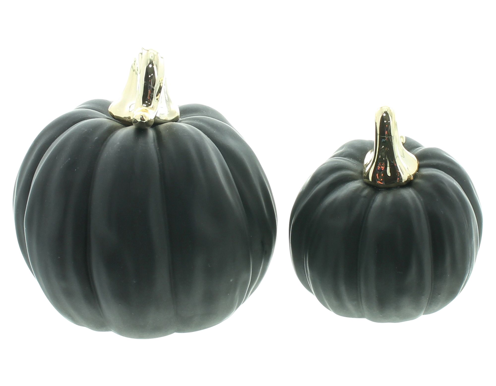 Kürbis "Black", 2er Set  im Frank Flechtwaren Online Shop für Herbst kaufen