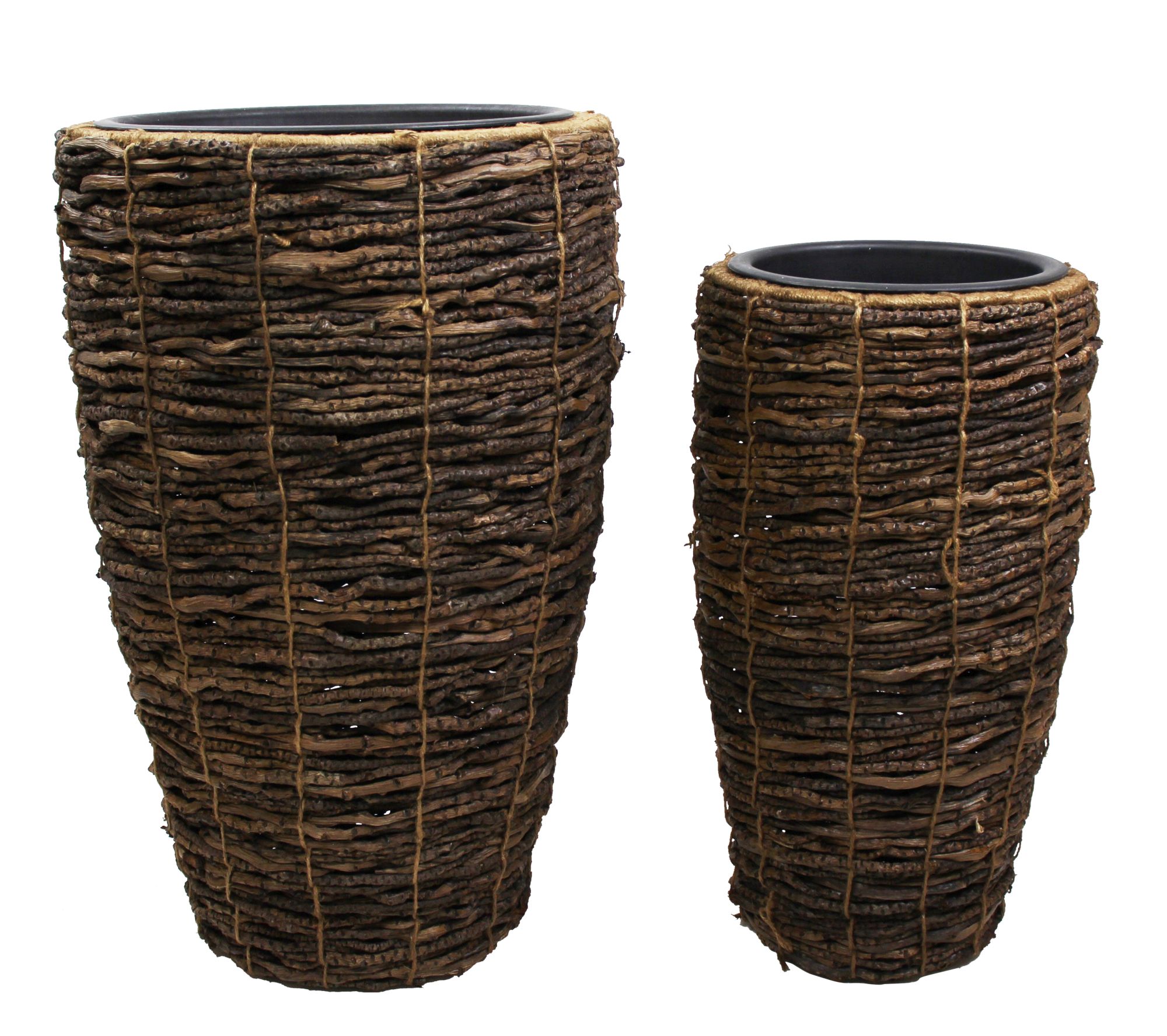 Acheter Lot de 2 cache-pots "coconut" dans la boutique en ligne de Frank Flechtwaren pour Jardinières Acheter Lot de 2 cache-pots "coconut" dans la boutique en ligne de Frank Flechtwaren pour Jardinières