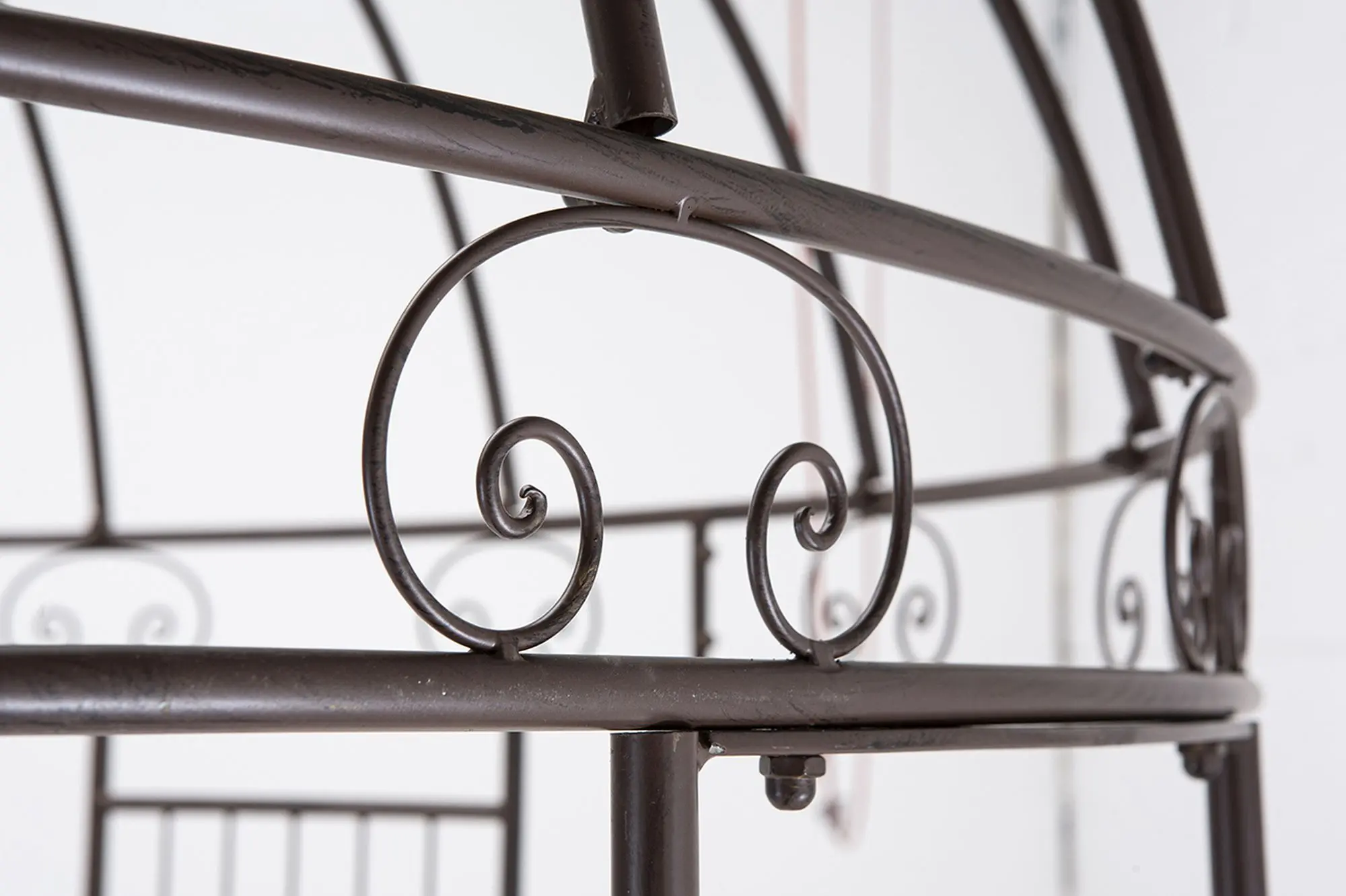 Metall-Pavillon "Romance"  im Frank Flechtwaren Online Shop für Rankhilfen &amp; Rankbögen kaufen