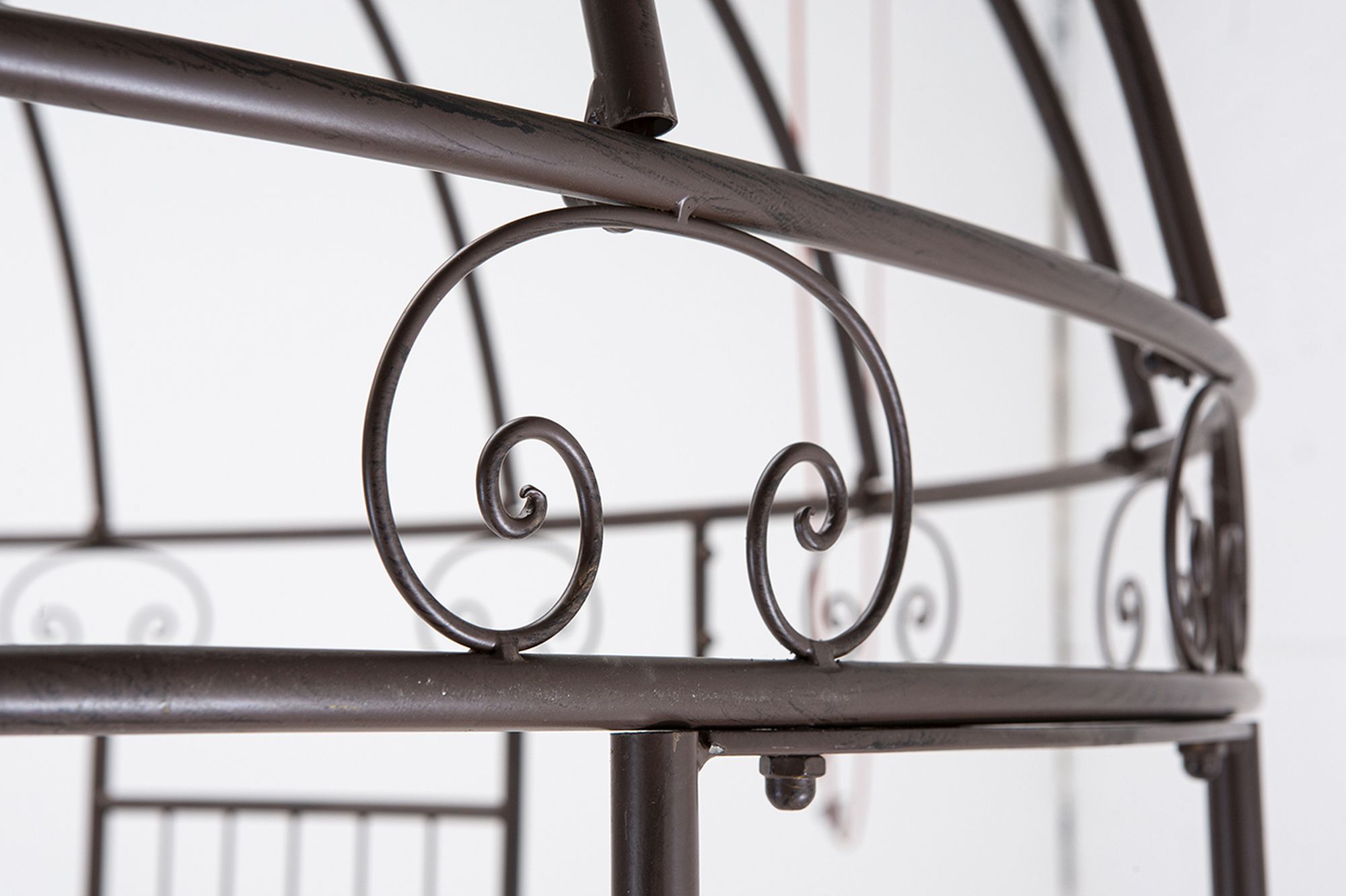 Metall-Pavillon "Romance"  im Frank Flechtwaren Online Shop für Rankhilfen &amp; Rankbögen kaufen