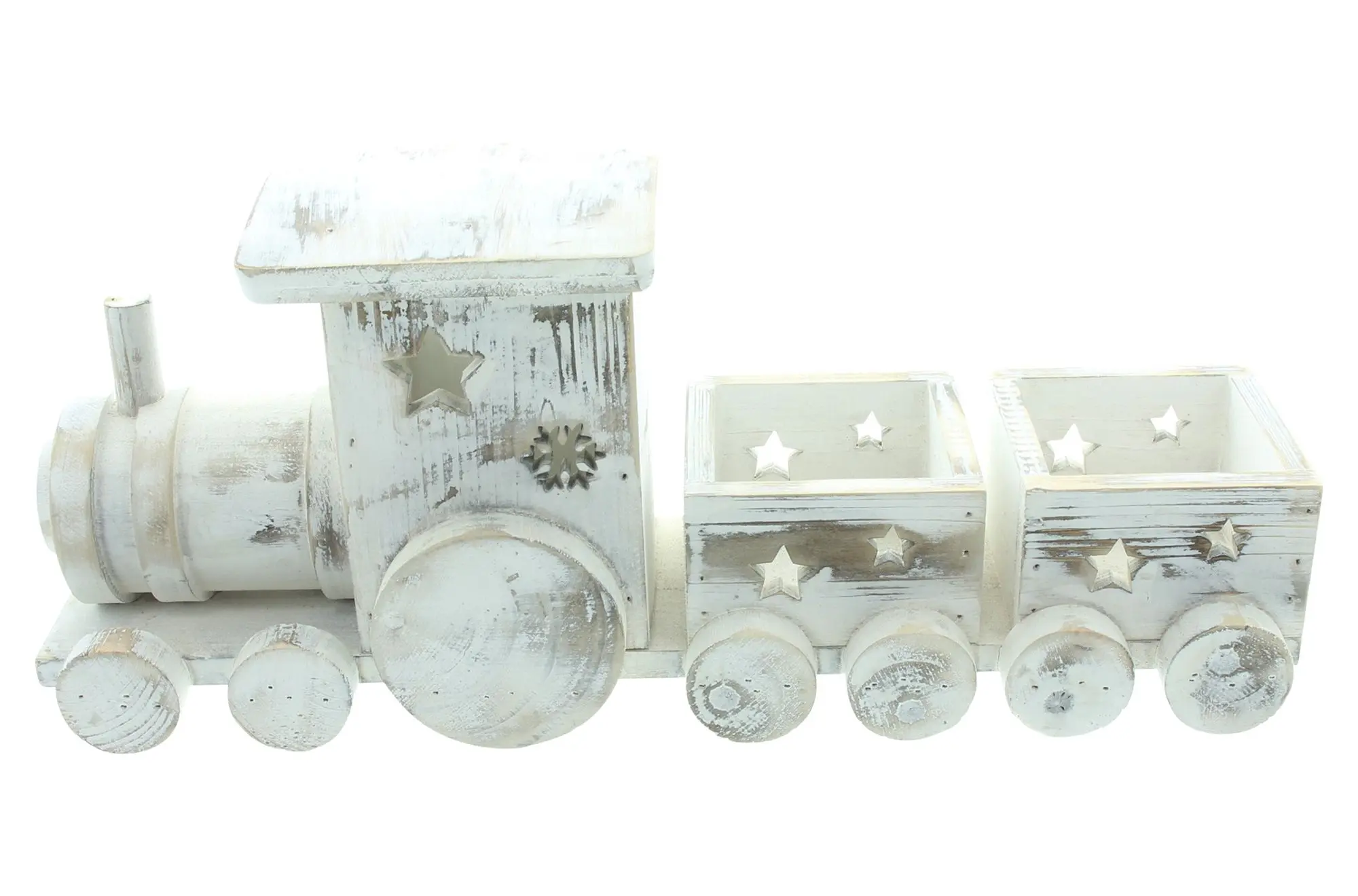 Dekozug "Shabby-White"  im Frank Flechtwaren Online Shop für Festlicher Look: Mint &amp; Weiß kaufen