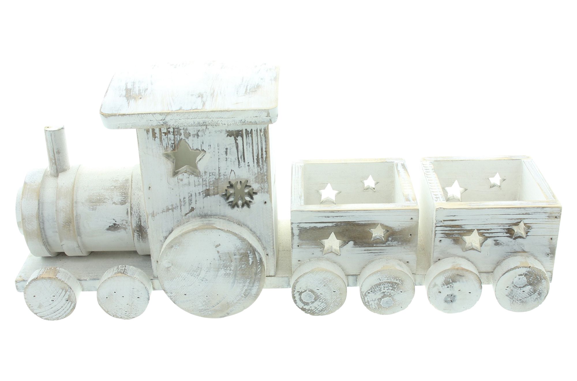 Dekozug "Shabby-White" im Frank Flechtwaren Online Shop für Weihnachten kaufen Dekozug "Shabby-White" im Frank Flechtwaren Online Shop für Weihnachten kaufen