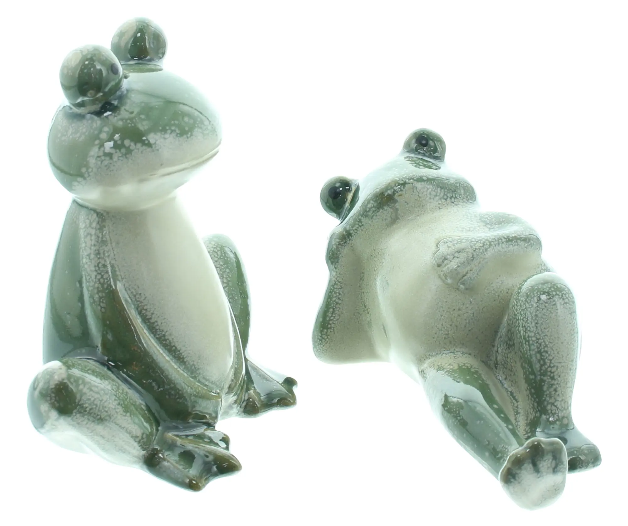 Froschfreunde "Fred &amp; Frieda", 2er Set  im Frank Flechtwaren Online Shop für Aus dem Häuschen kaufen