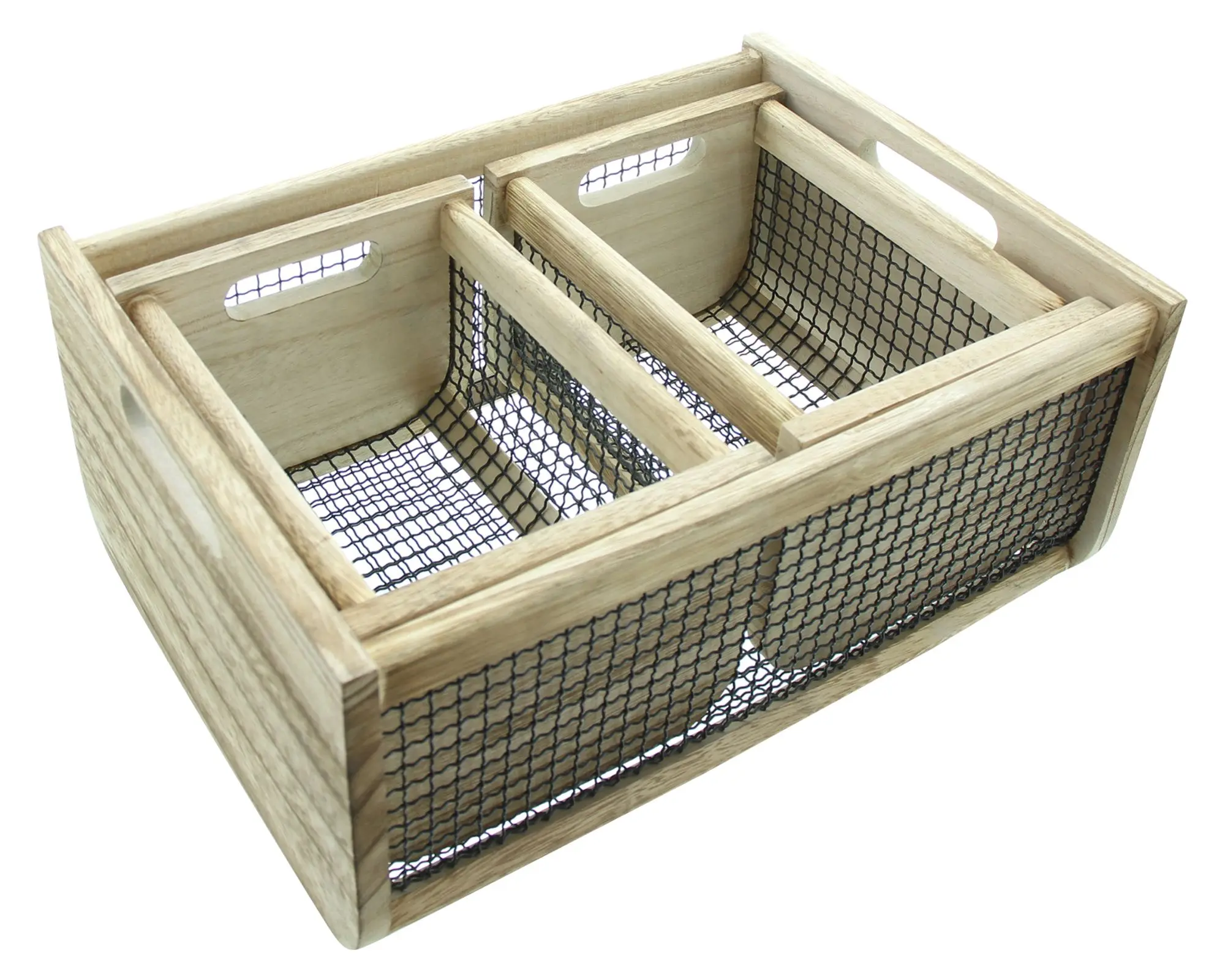 Holzkiste "Trend", 3er Set im Frank Flechtwaren Online Shop für Küche kaufen Holzkiste "Trend", 3er Set im Frank Flechtwaren Online Shop für Küche kaufen