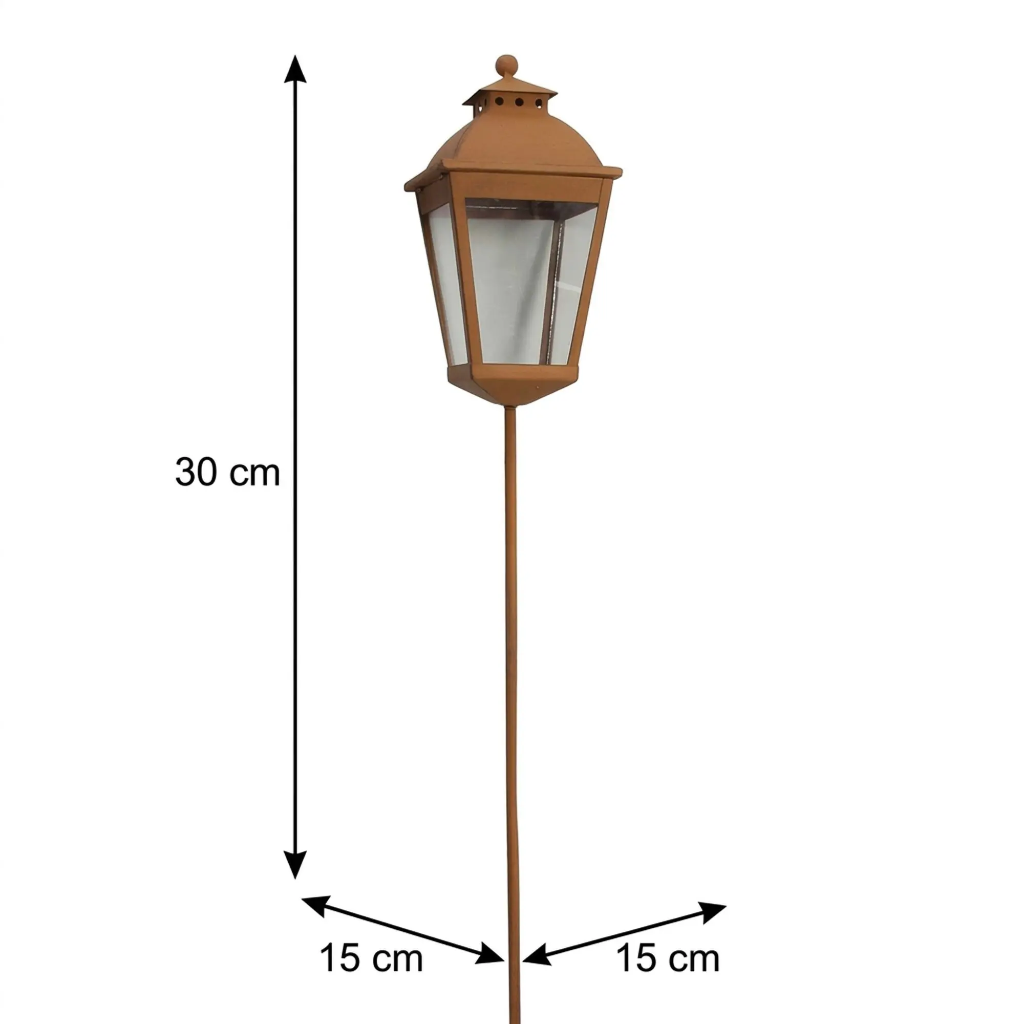 Gartenstecker "Laterne"  im Frank Flechtwaren Online Shop für Laternen &amp; Co. kaufen