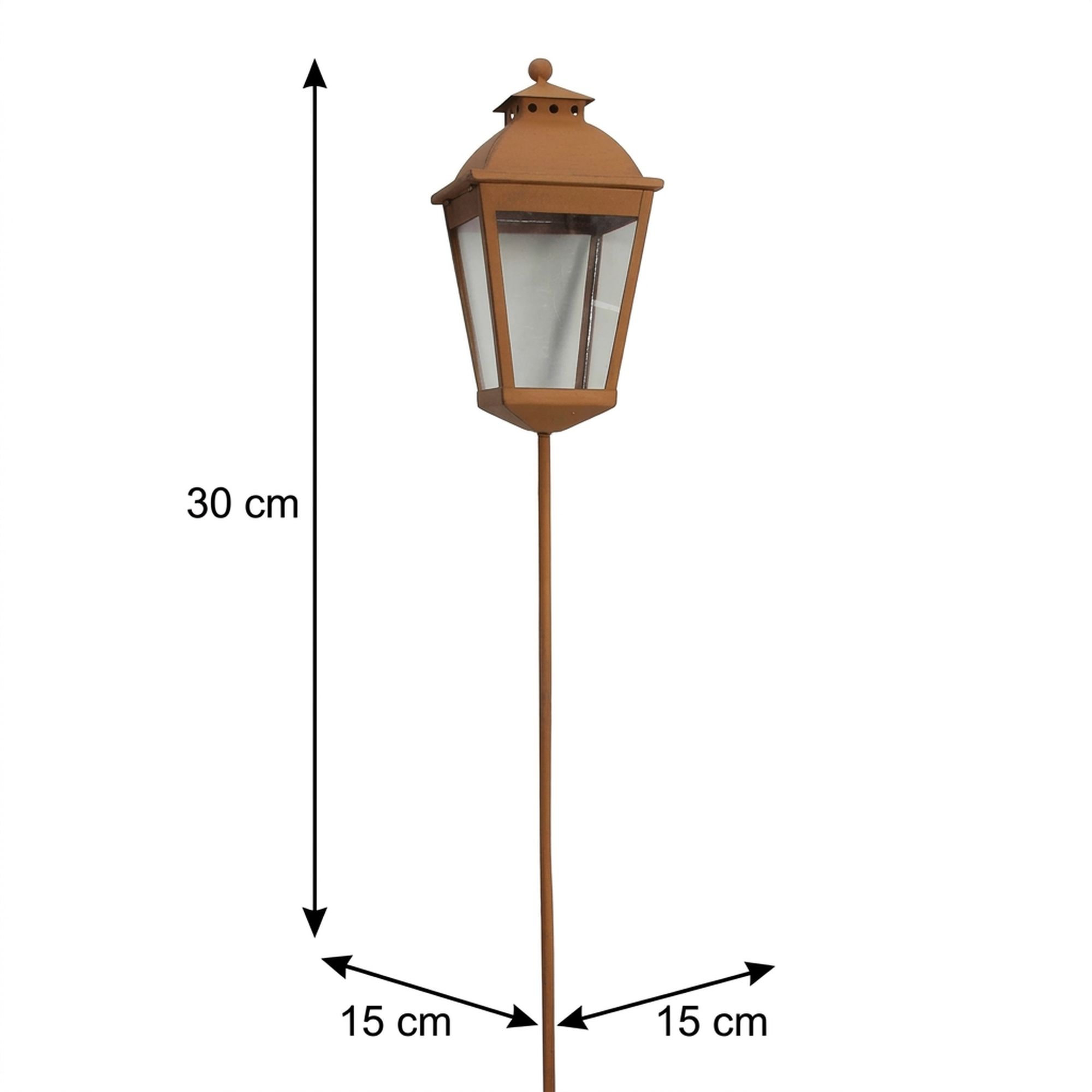 Gartenstecker "Laterne"  im Frank Flechtwaren Online Shop für Laternen &amp; Co. kaufen