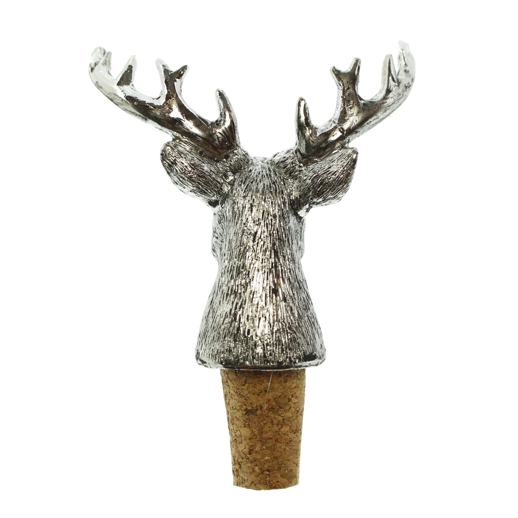 Flaschenkorken "Silberhirsch", 2er Set im Frank Flechtwaren Online Shop für Herbst kaufen Flaschenkorken "Silberhirsch", 2er Set im Frank Flechtwaren Online Shop für Herbst kaufen