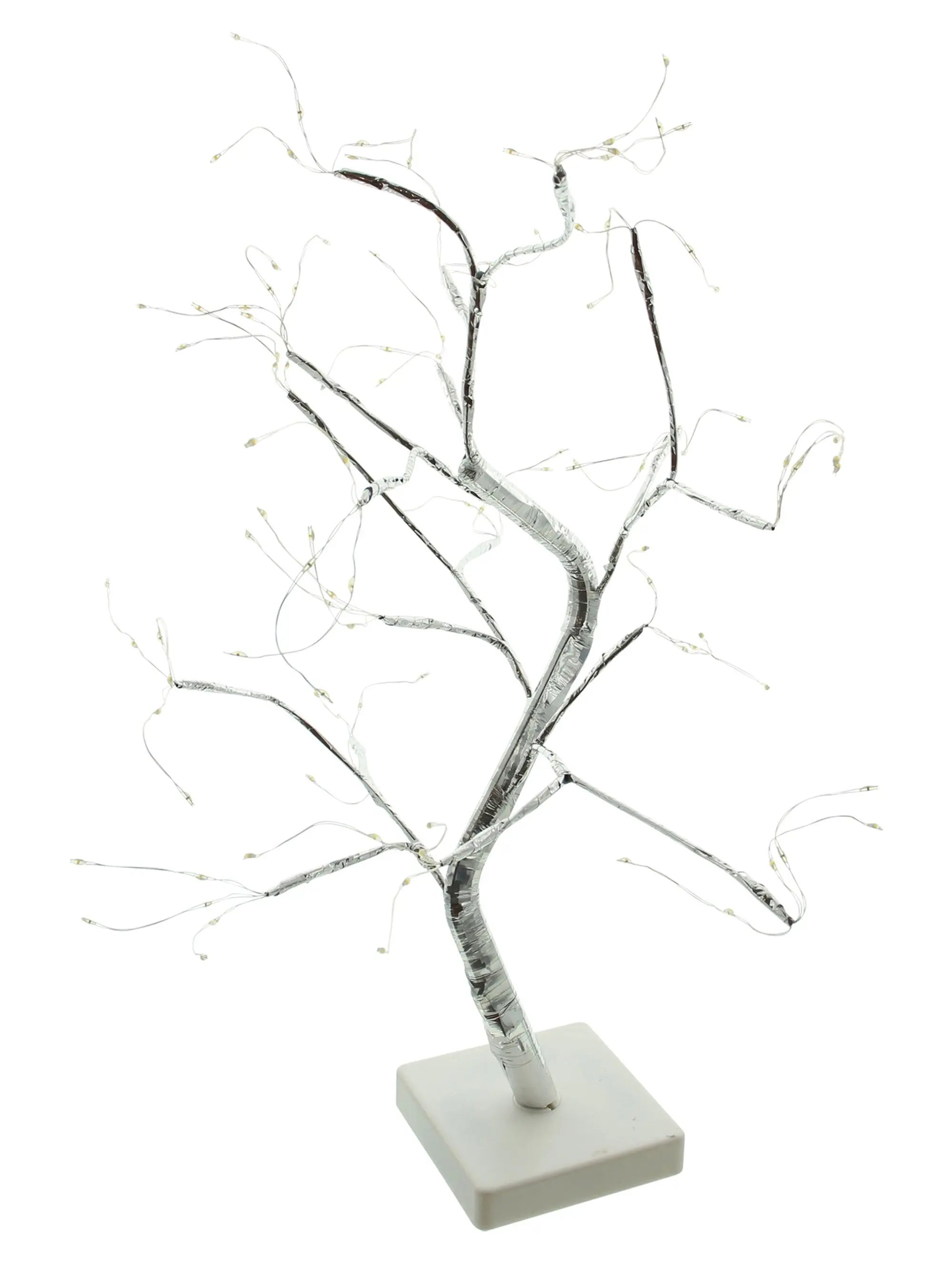LED-Baum "Silber"  im Frank Flechtwaren Online Shop für Weihnachten kaufen