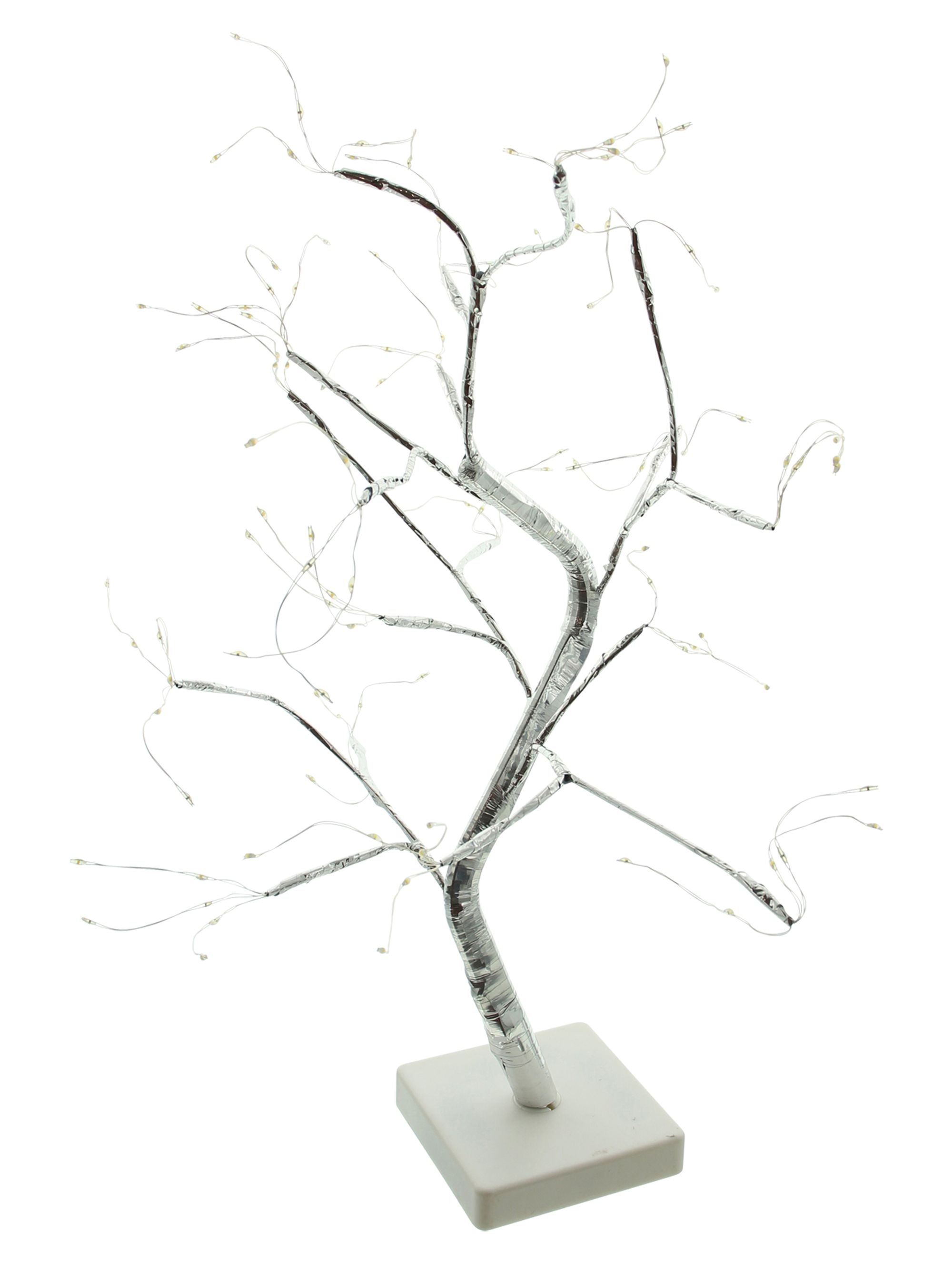 LED-Baum "Silber"  im Frank Flechtwaren Online Shop für Weihnachten kaufen