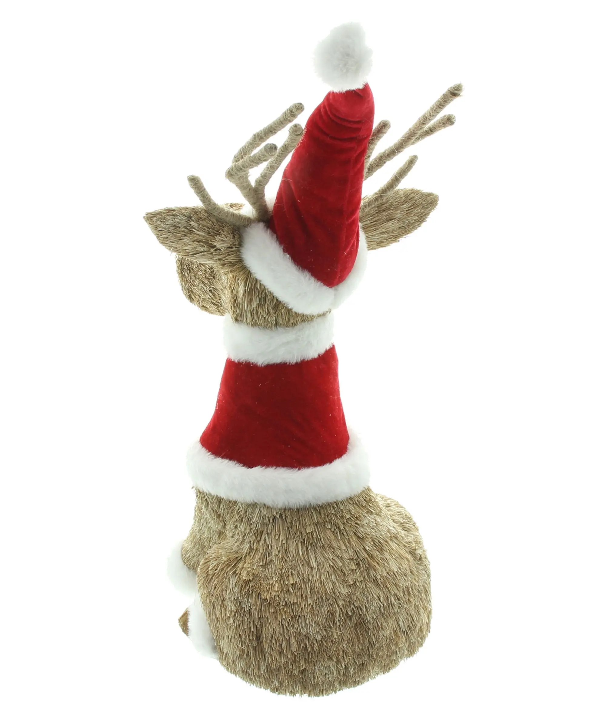 Deko-Figur "Santa's Deer"  im Frank Flechtwaren Online Shop für Weihnachtsmänner kaufen