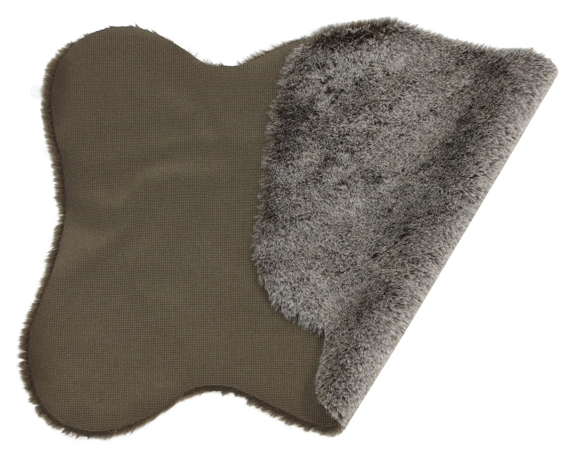 Platzmatte "Felloptik"  im Frank Flechtwaren Online Shop für Felle &amp; Kunstfelle kaufen