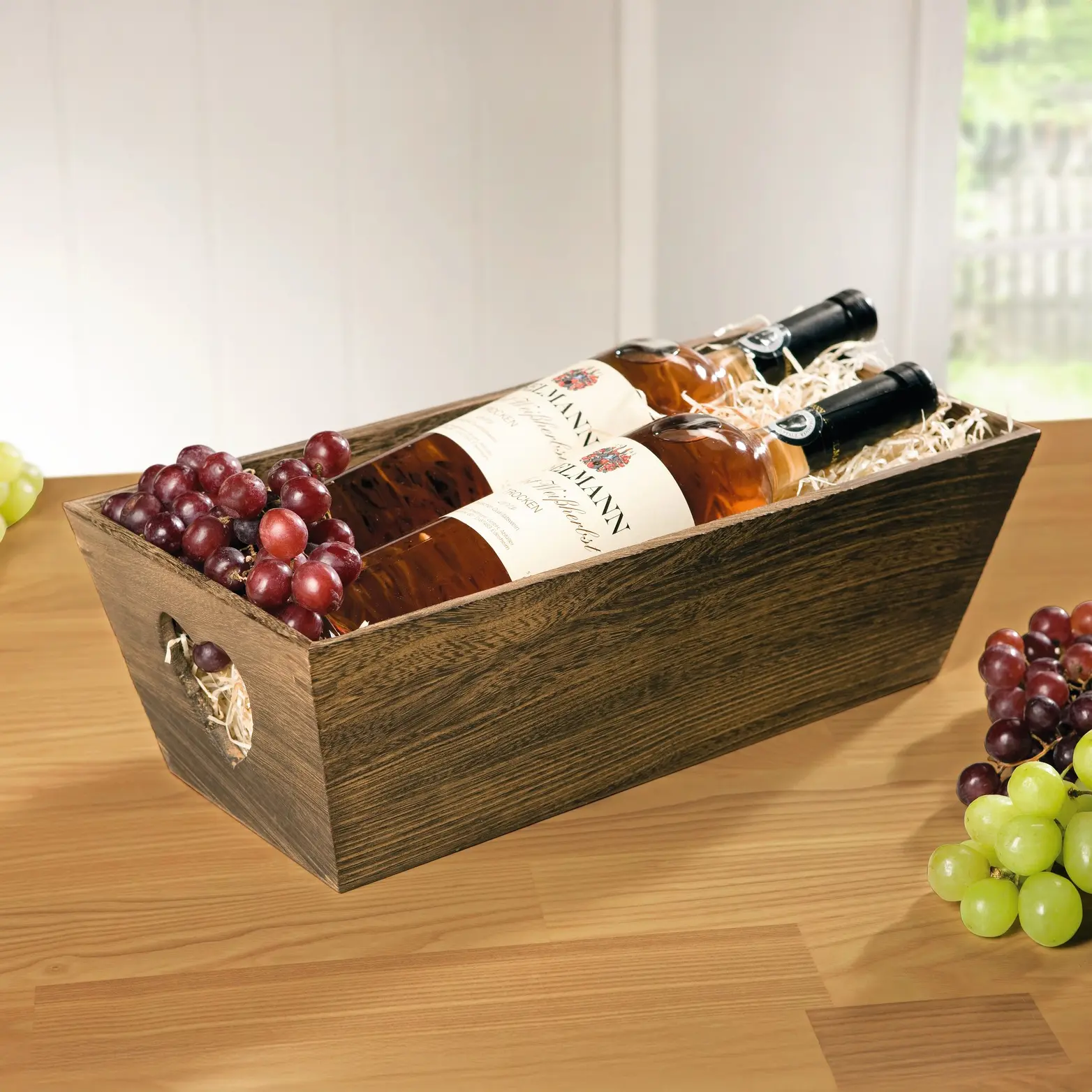 Holzkiste "Herz", braun im Frank Flechtwaren Online Shop für Weinliebhaber kaufen Holzkiste "Herz", braun im Frank Flechtwaren Online Shop für Weinliebhaber kaufen