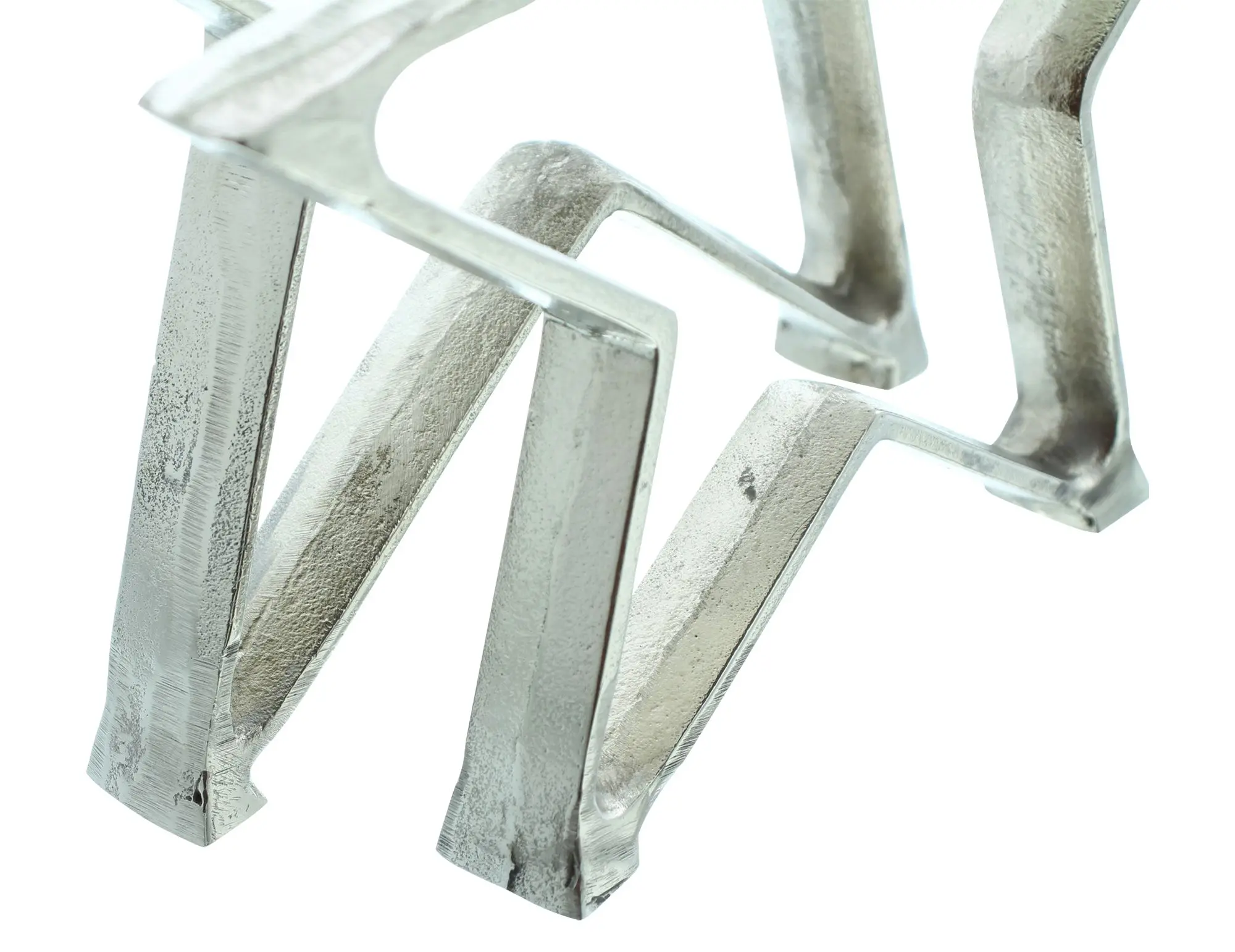 Stern "Silber", 2er Set  im Frank Flechtwaren Online Shop für Sterne kaufen