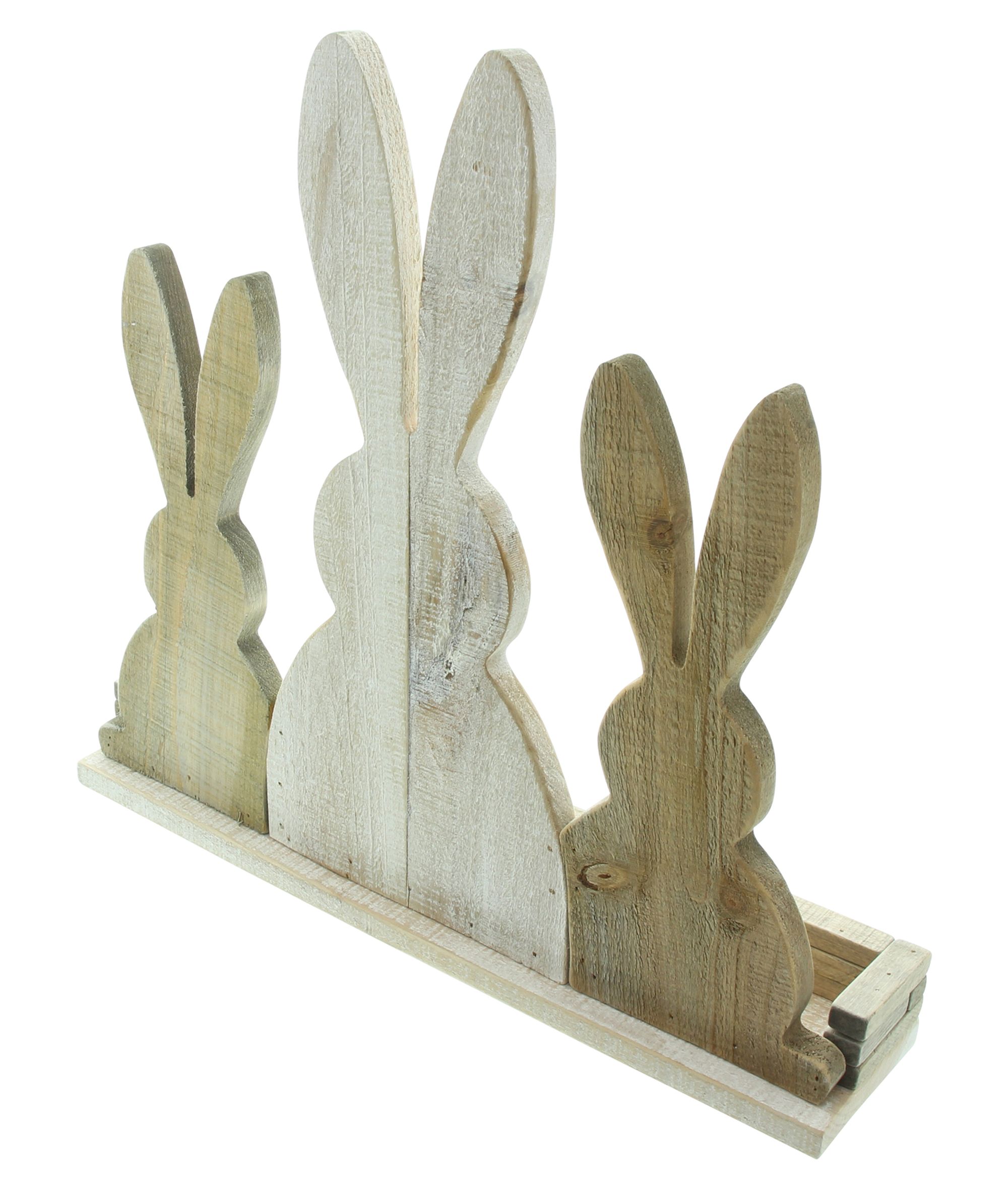 Hasendeko "Dreierlei"  im Frank Flechtwaren Online Shop für Ostern kaufen
