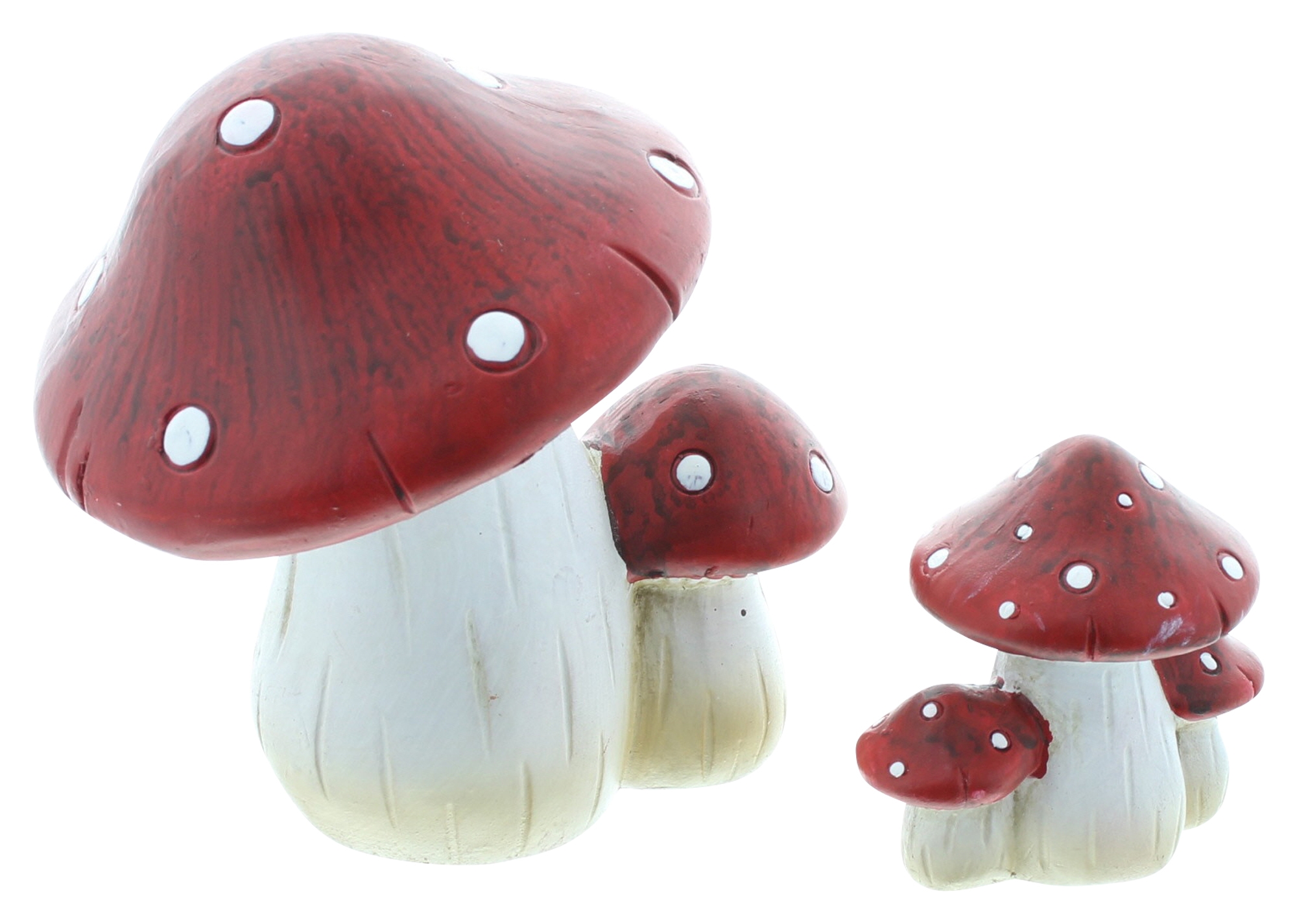 Fliegenpilz "Familie", 2er Set  im Frank Flechtwaren Online Shop für Herbst kaufen