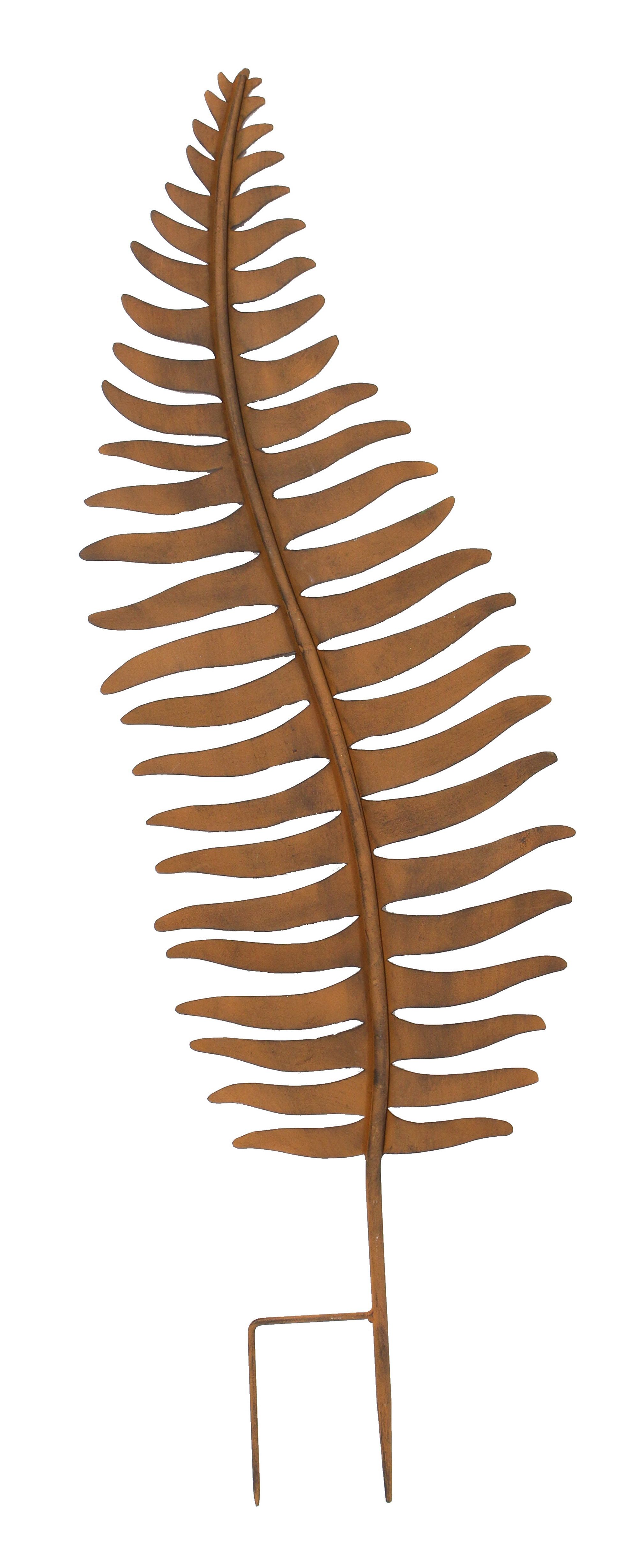 Metallstecker "Farnblatt" im Frank Flechtwaren Online Shop für Gartenstecker kaufen Metallstecker "Farnblatt" im Frank Flechtwaren Online Shop für Gartenstecker kaufen