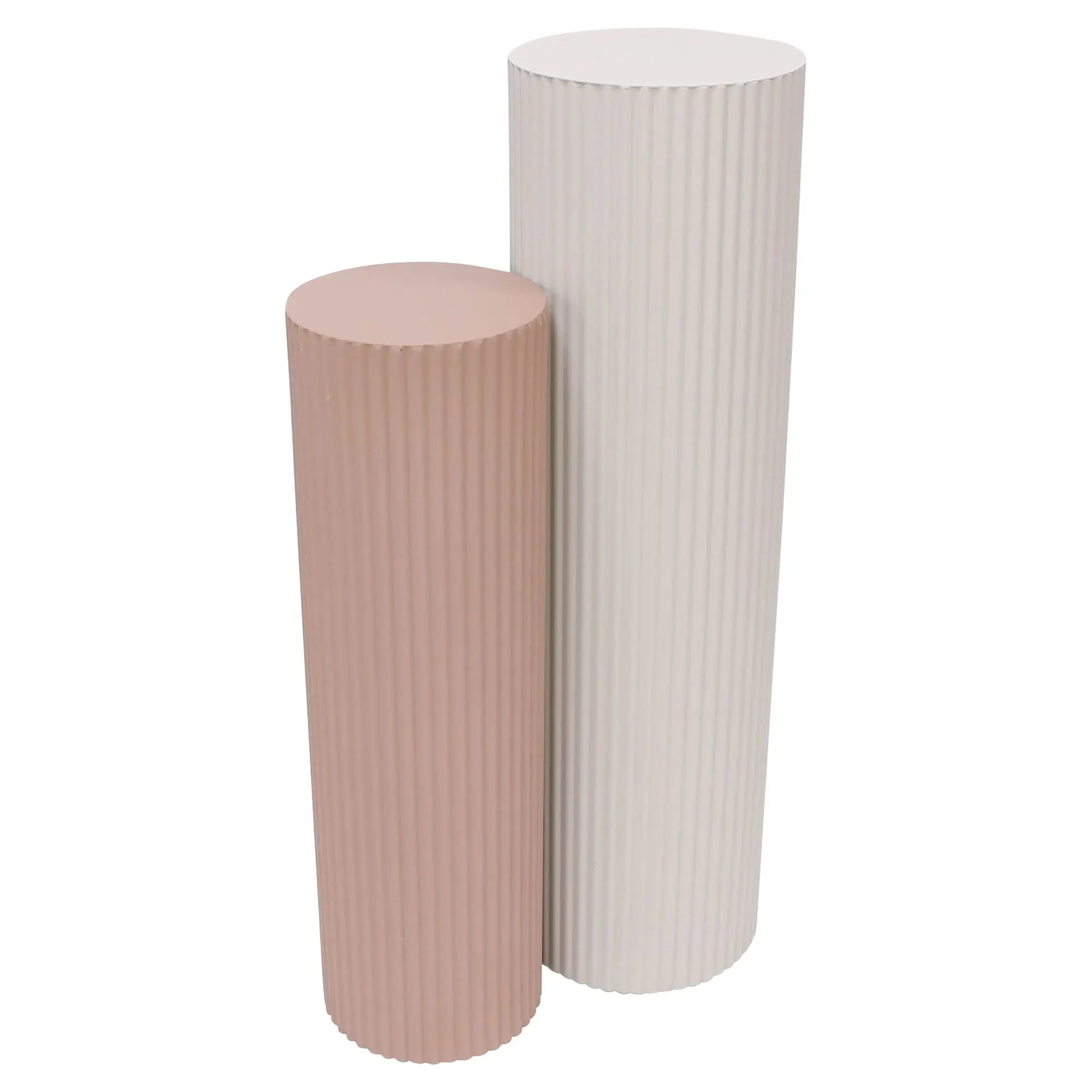 Deko-Säule "Pastell", 2er Set  im Frank Flechtwaren Online Shop kaufen