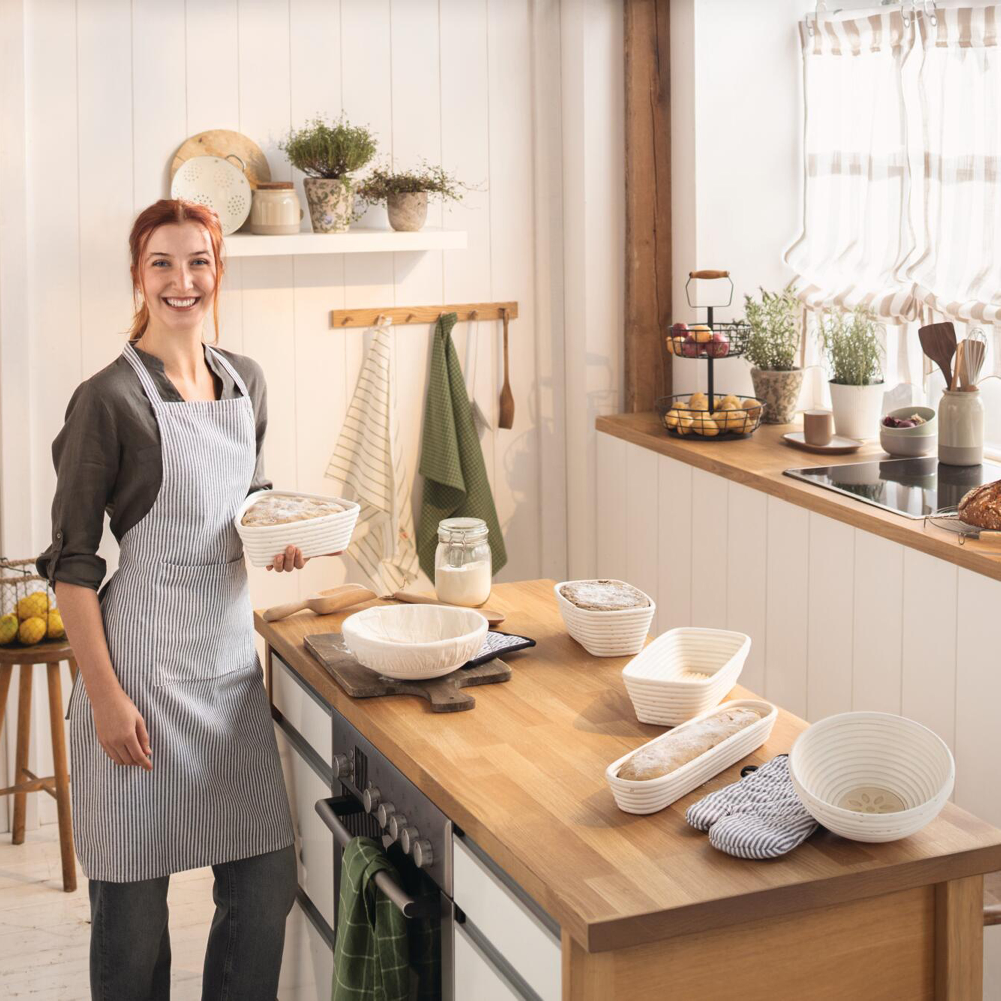 Gärkorb "Square", groß  im Frank Flechtwaren Online Shop für Gerade eingetroffen kaufen