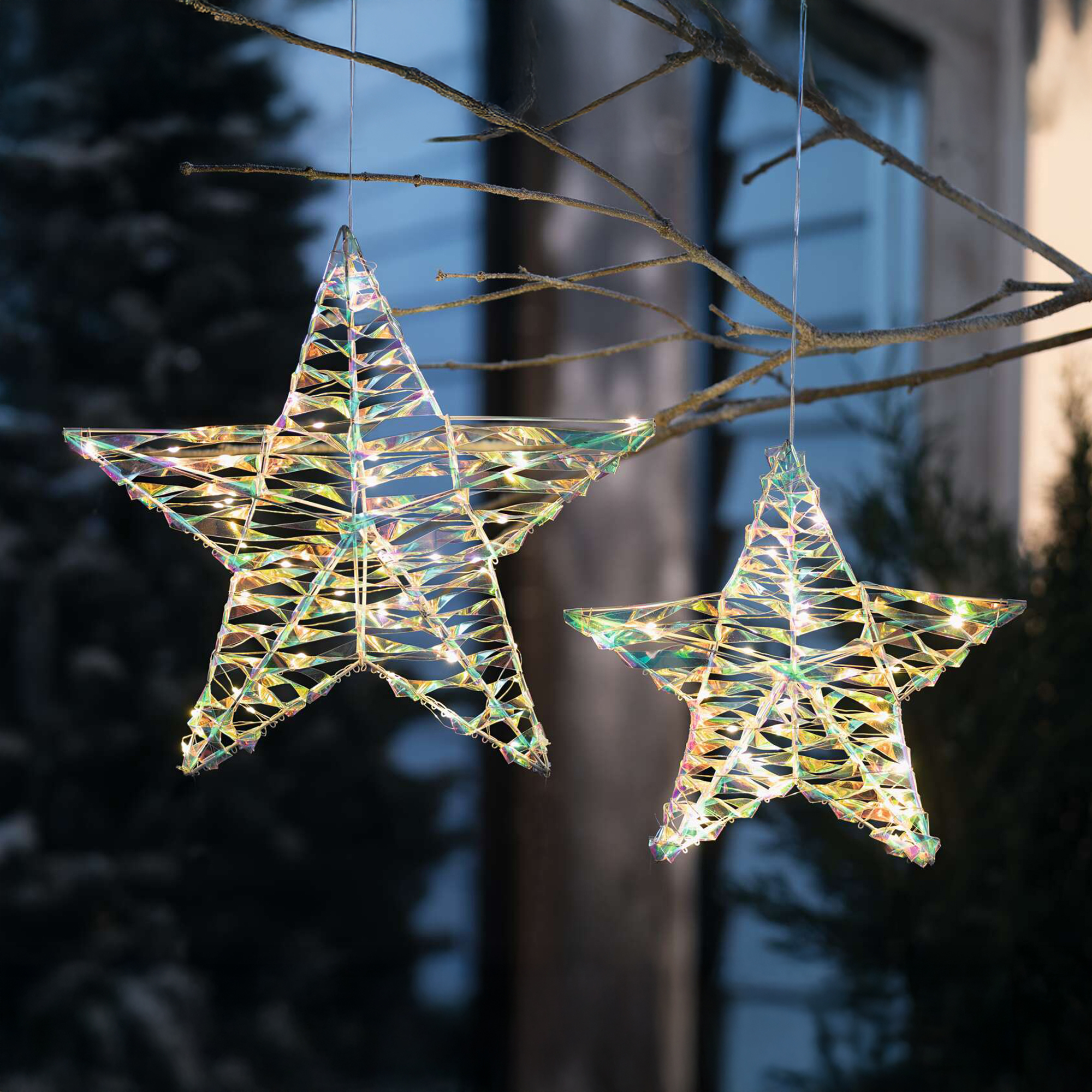 LED-Hänger "Rainbow", 2er Set  im Frank Flechtwaren Online Shop kaufen