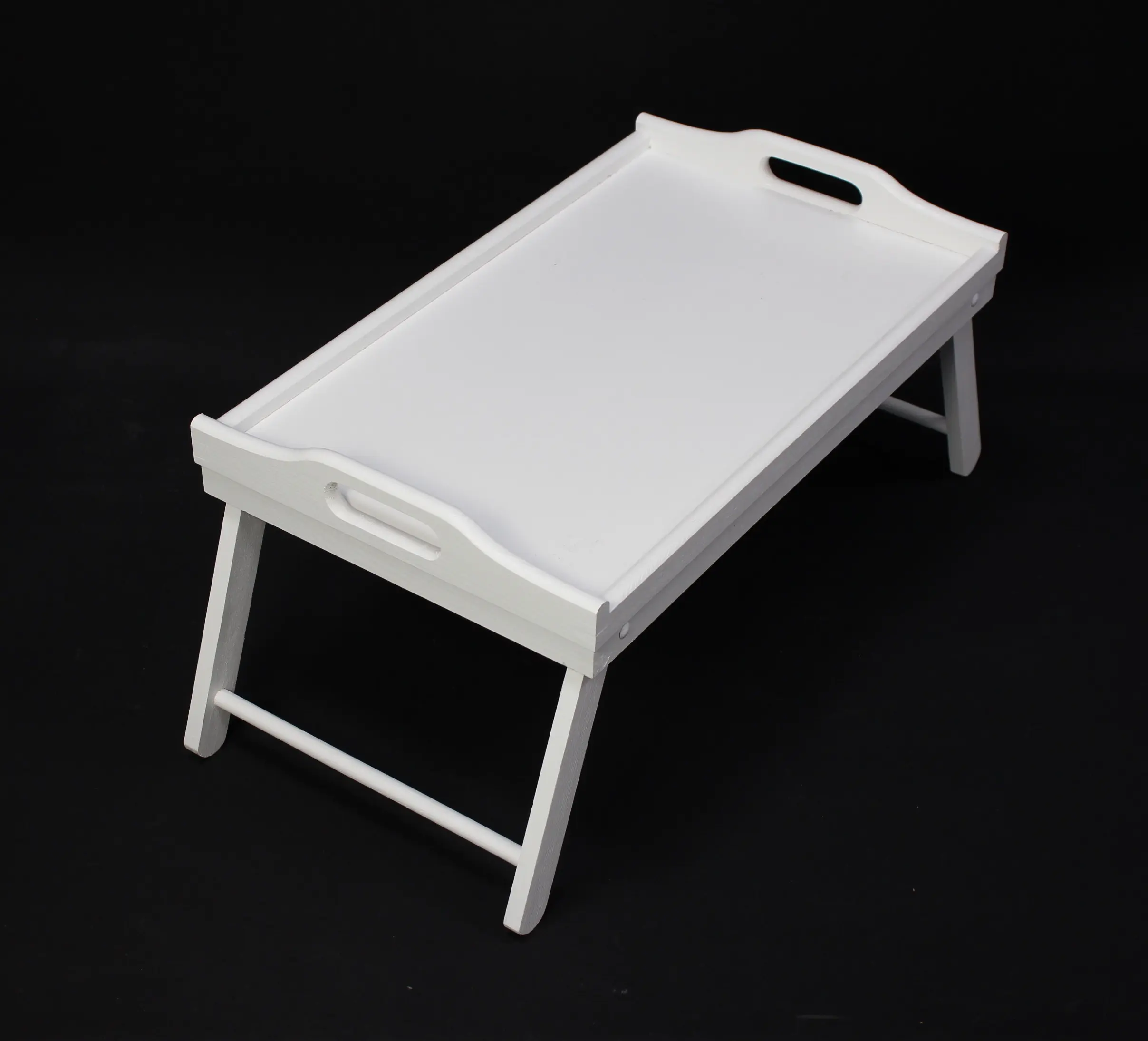 Tablett "Simply White" mit Füßen  im Frank Flechtwaren Online Shop für Küche kaufen