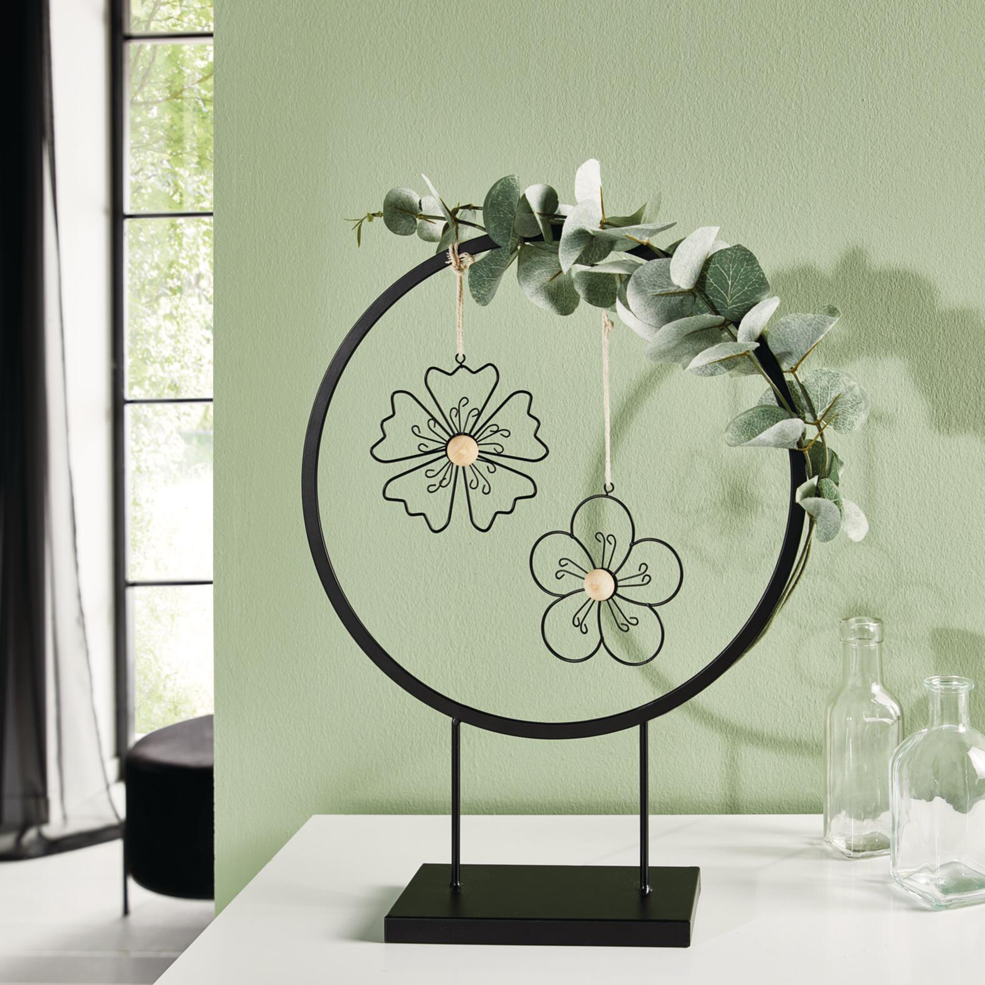 Dekoring "Metall"  im Frank Flechtwaren Online Shop für Gerade eingetroffen kaufen