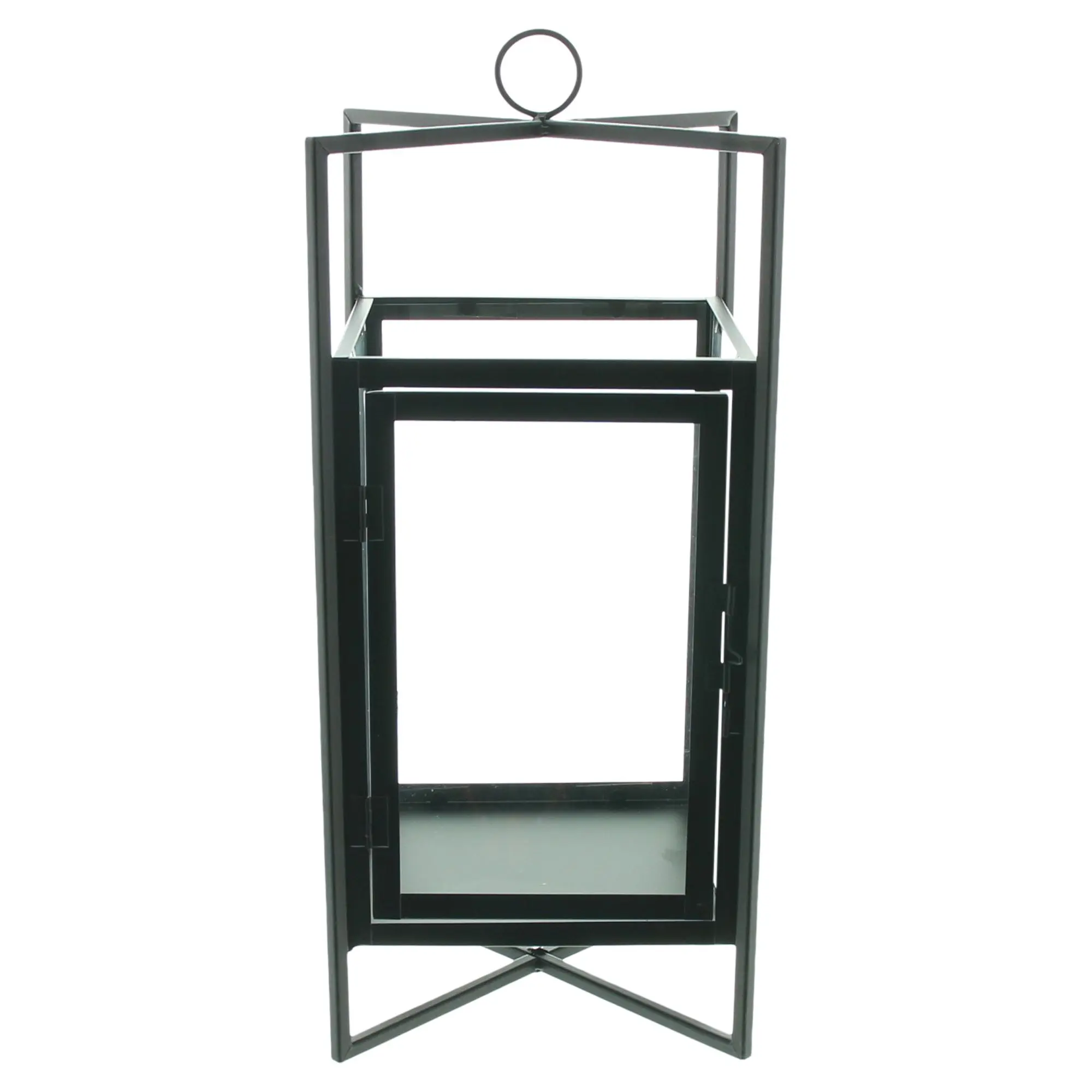 Laterne "Industrial Black"  im Frank Flechtwaren Online Shop kaufen