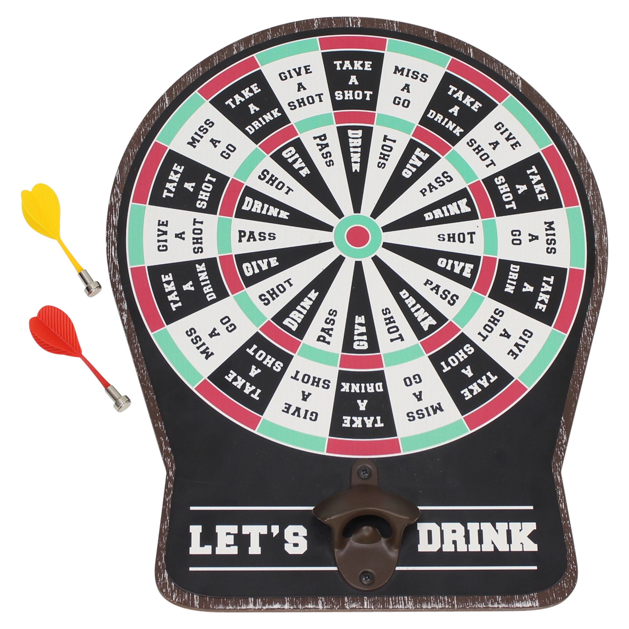 Dartscheibe "Take a Drink"  im Frank Flechtwaren Online Shop für Gerade eingetroffen kaufen