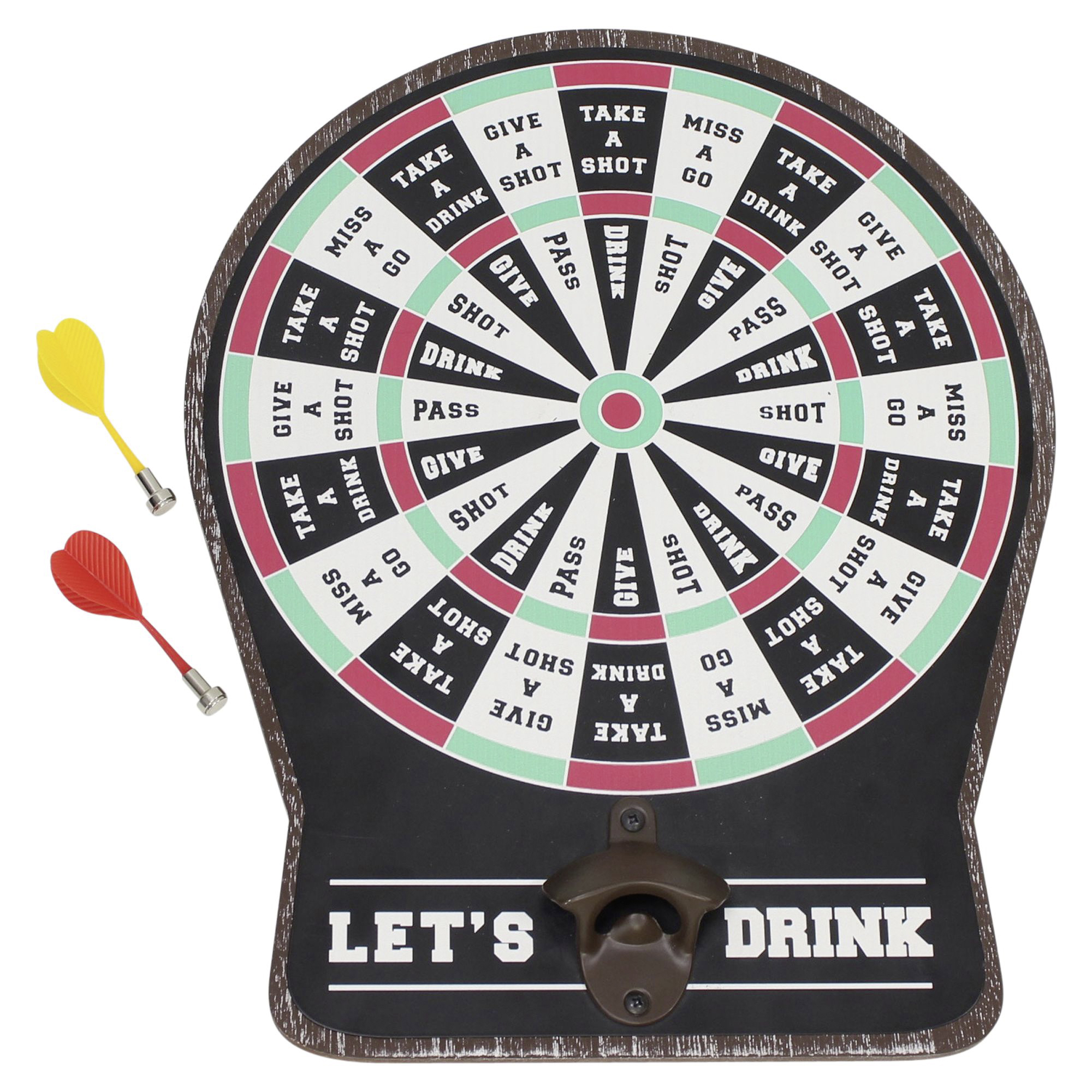 Dartscheibe "Take a Drink"  im Frank Flechtwaren Online Shop für Wanddeko kaufen