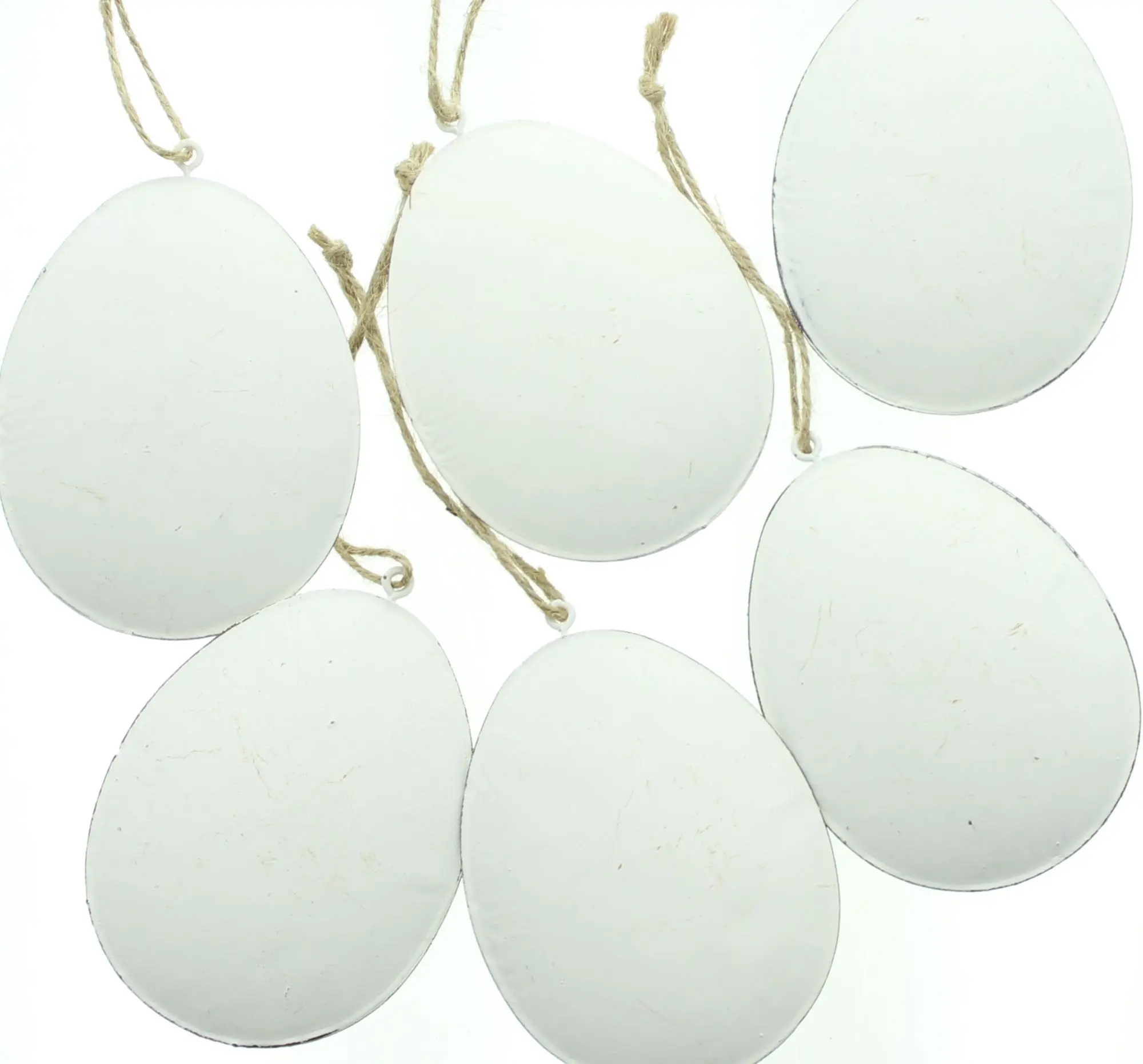 Hänger "Ei mit Blüten", 4er Set  im Frank Flechtwaren Online Shop für Österliche Dekohänger kaufen