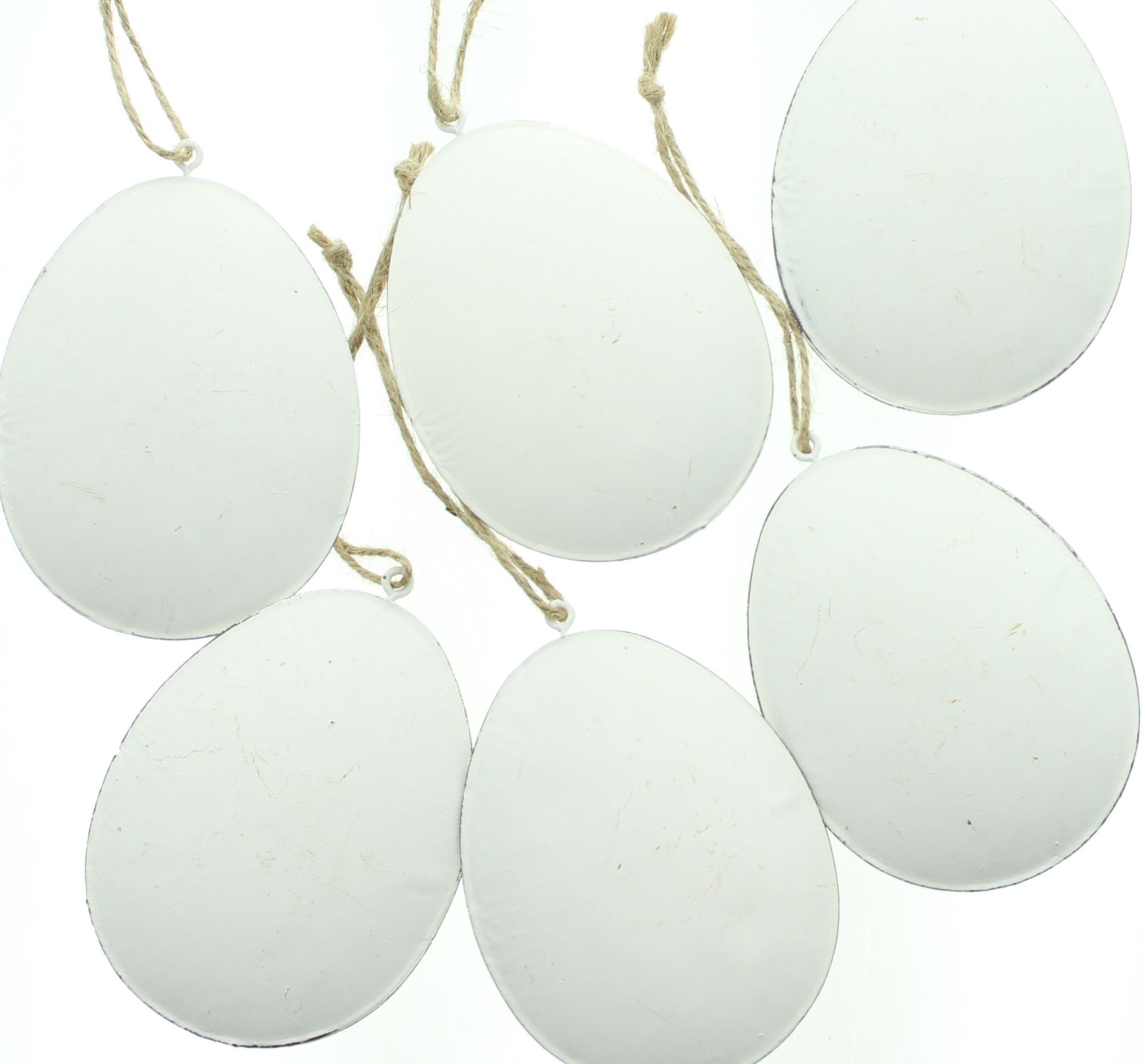 Hänger "Ei mit Blüten", 4er Set  im Frank Flechtwaren Online Shop für Ostern kaufen