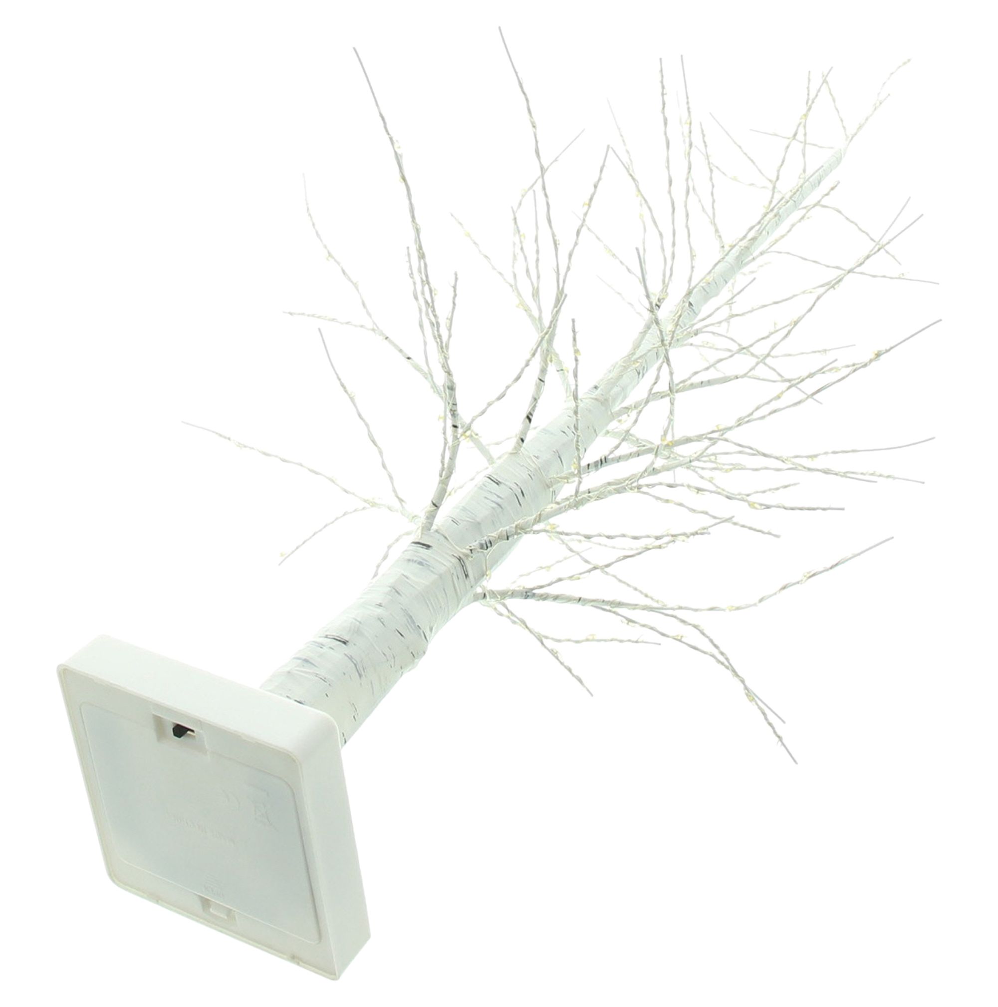 Kleiner LED-Baum "White Christmas"  im Frank Flechtwaren Online Shop für Weihnachtliche LED-Deko kaufen