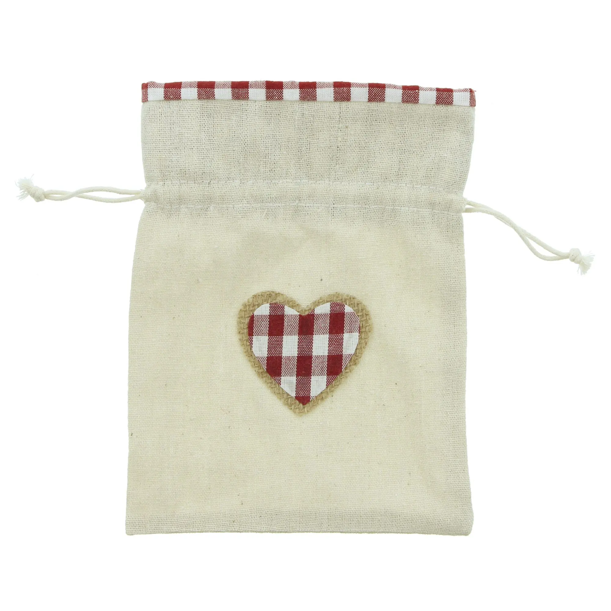 Geschenkbeutel "Landhaus", 6er Set  im Frank Flechtwaren Online Shop für Geschenktaschen kaufen