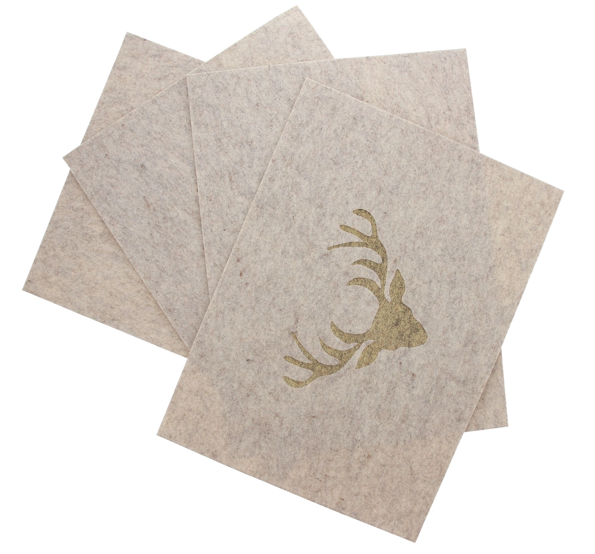 Platzmatte "Hirschglück", 4er Set im Frank Flechtwaren Online Shop für Herbst kaufen Platzmatte "Hirschglück", 4er Set im Frank Flechtwaren Online Shop für Herbst kaufen