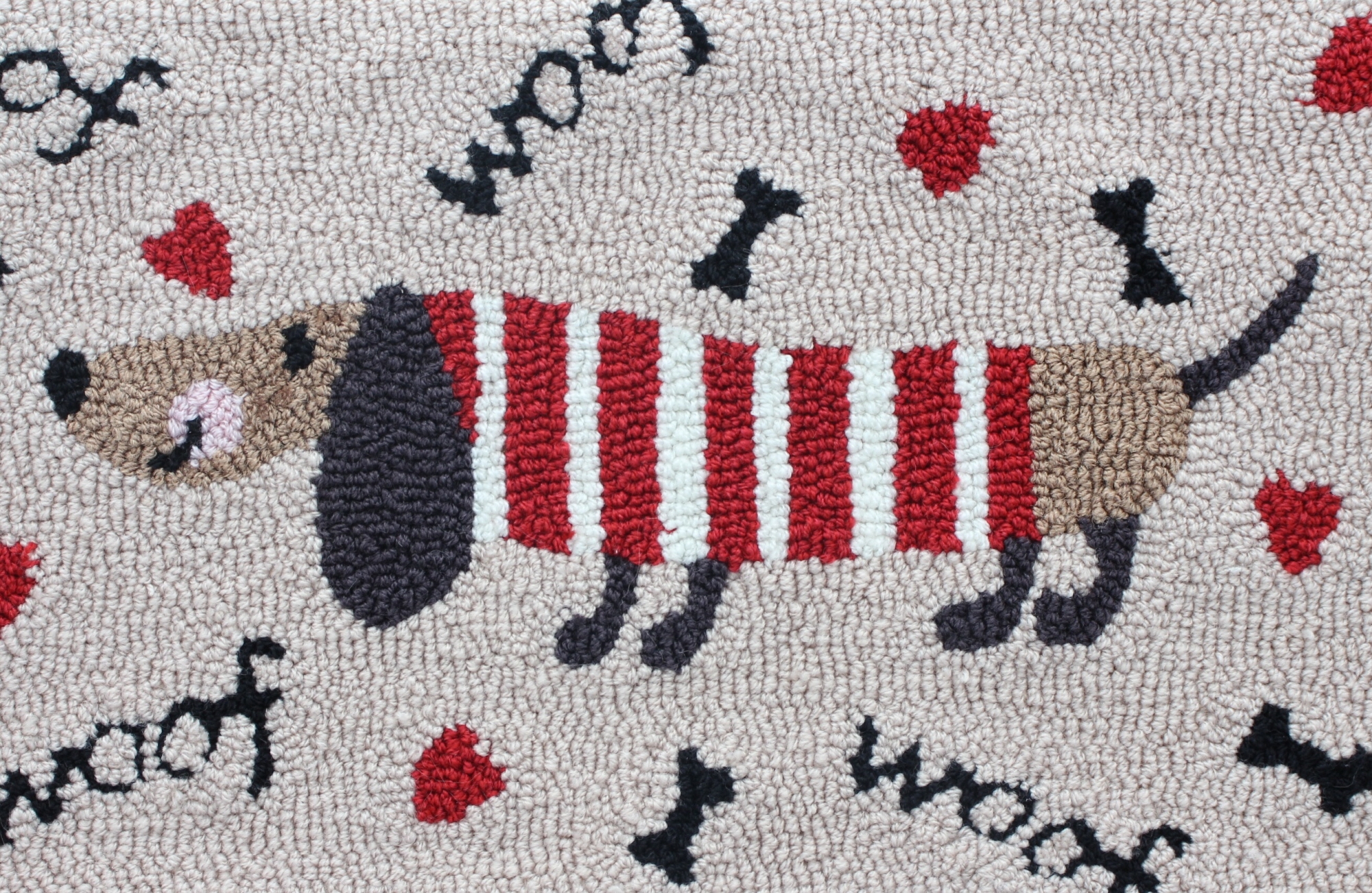 Kissenhülle "Dackelliebe"  im Frank Flechtwaren Online Shop für Kissenhüllen kaufen