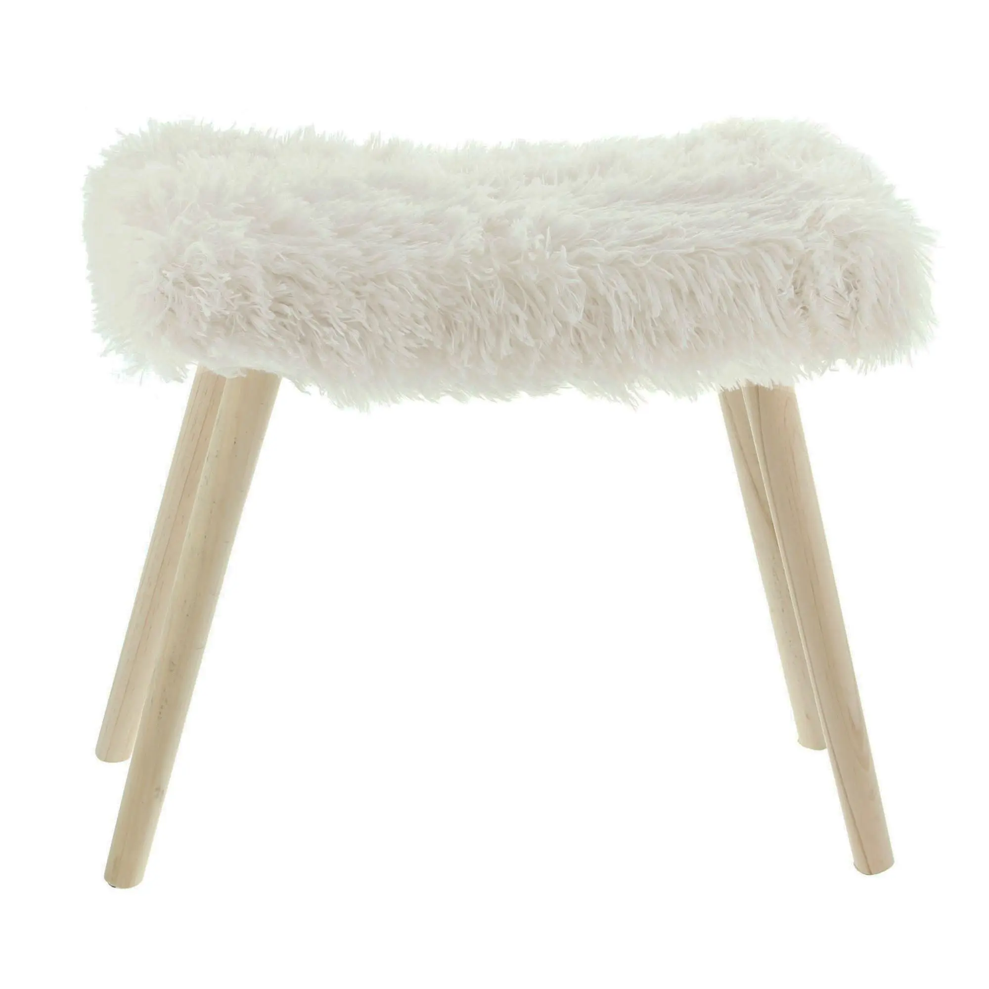 Hocker "Kuschelfell"  im Frank Flechtwaren Online Shop für Hocker kaufen