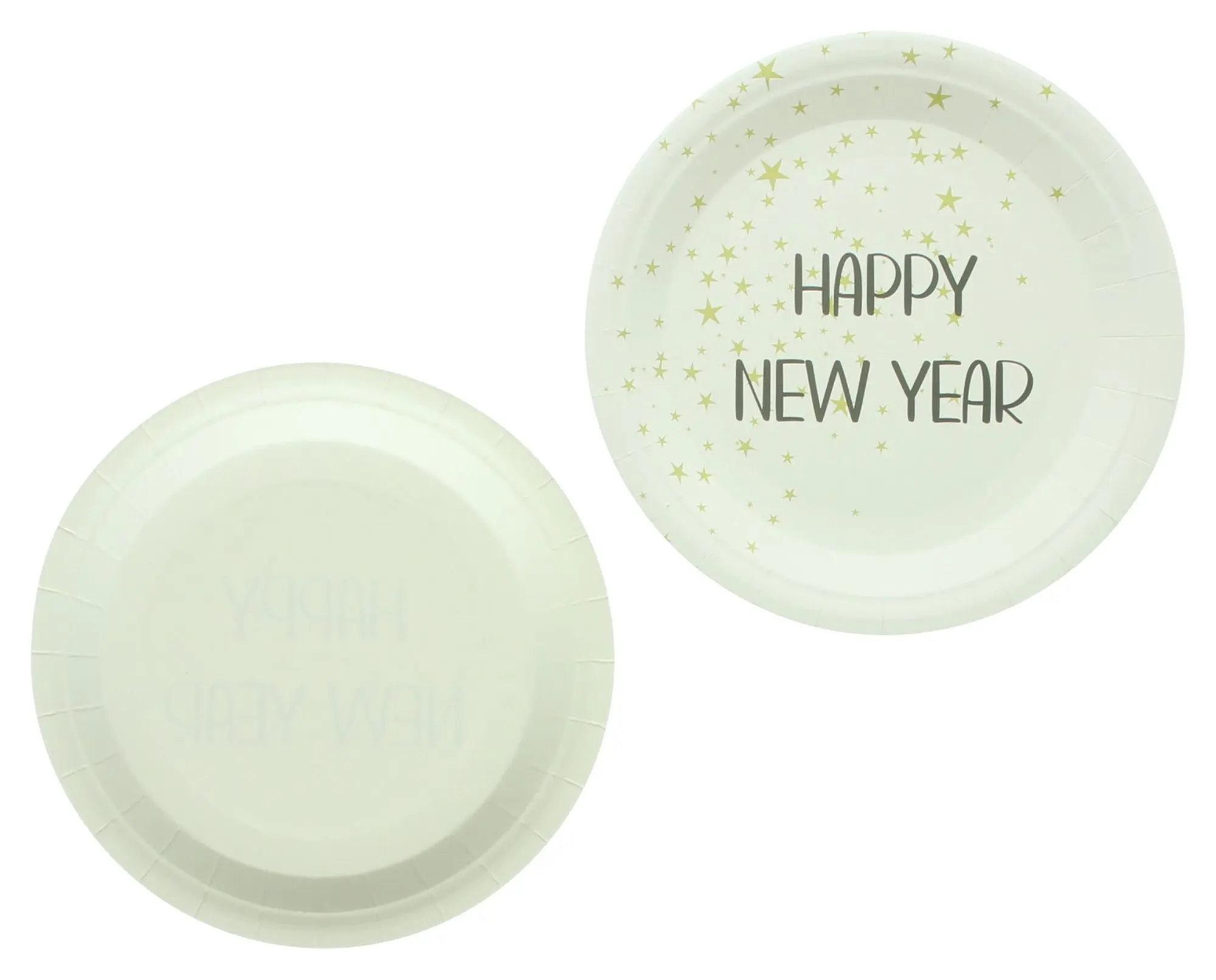 Pappteller "Silvester", 16er Set  im Frank Flechtwaren Online Shop für Sale-Deko kaufen
