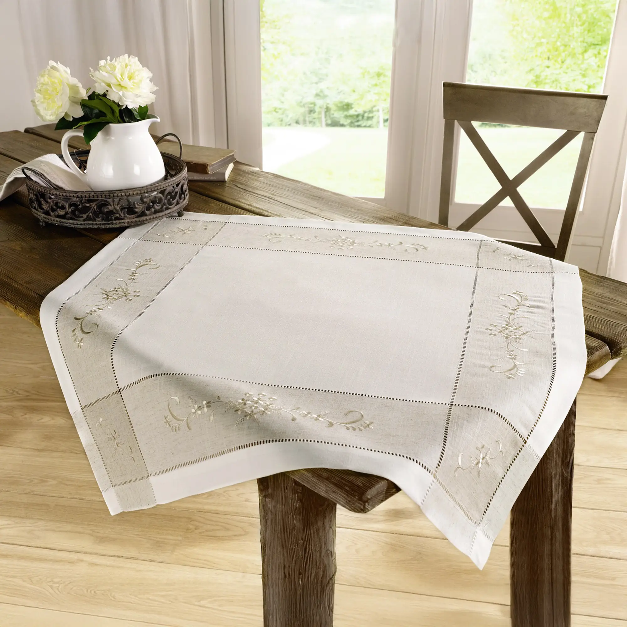 Tischdecke "Landhaus"  im Frank Flechtwaren Online Shop kaufen