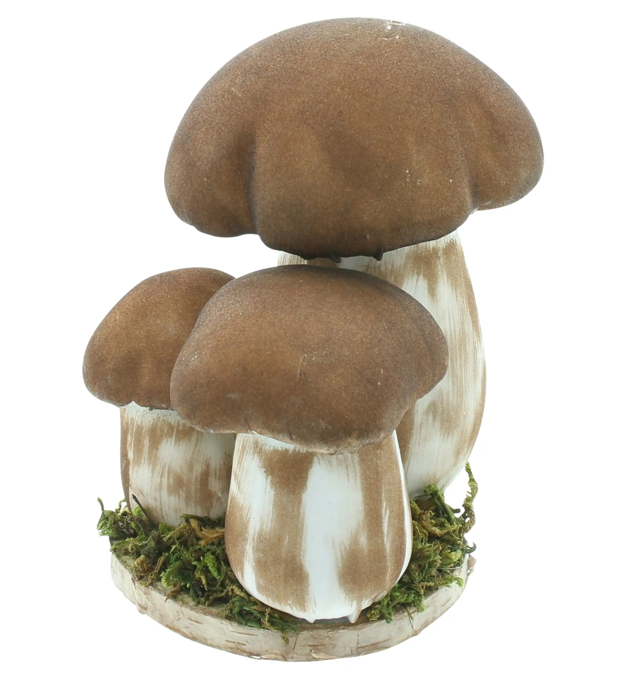 Steinpilze "Trio"  im Frank Flechtwaren Online Shop für Dekopilze kaufen
