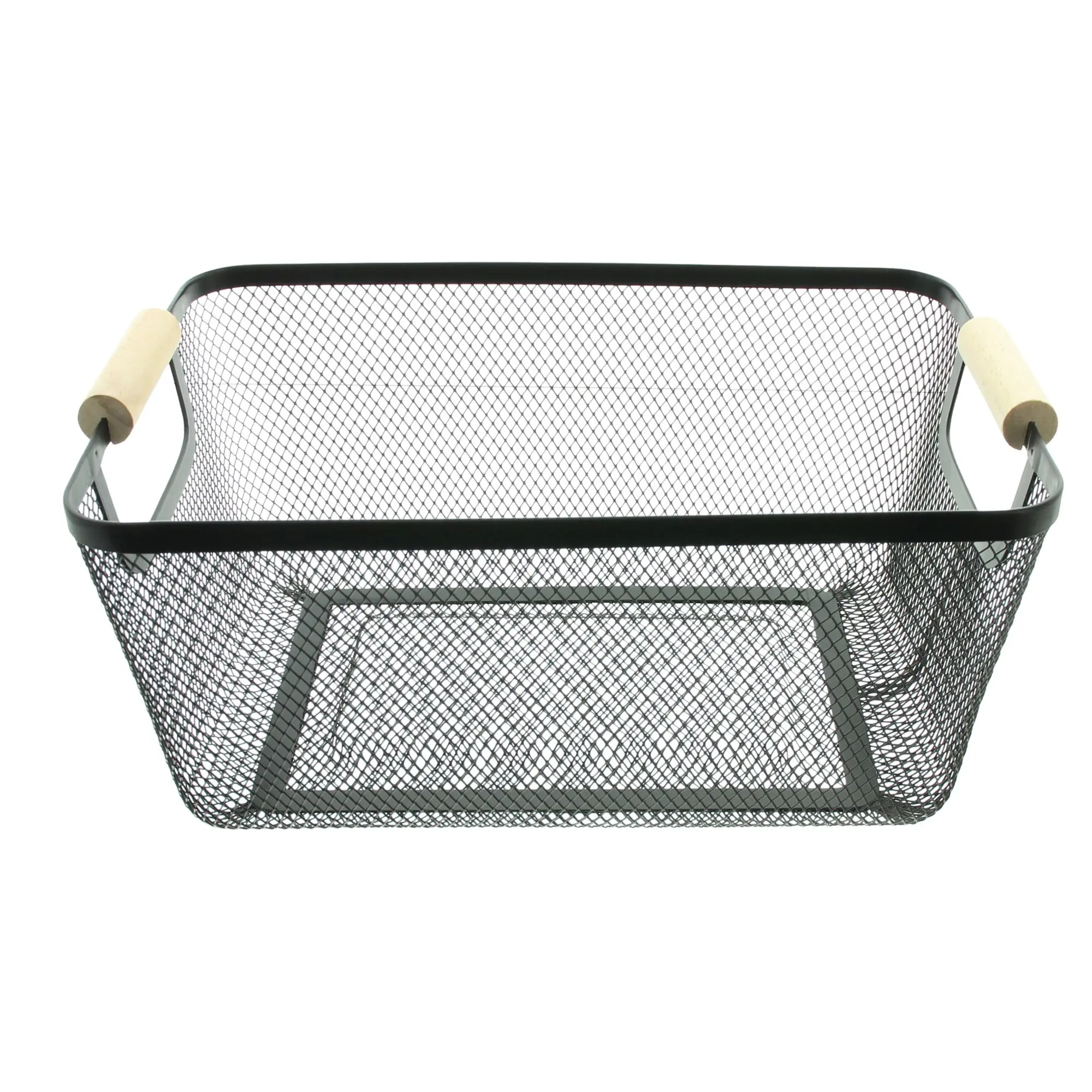 Metallkorb "Bambusgriffe"  im Frank Flechtwaren Online Shop für Wohnzimmer kaufen