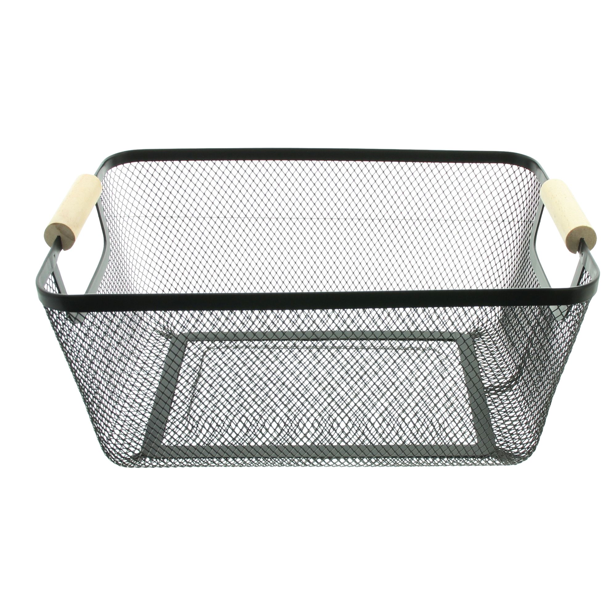 Metallkorb "Bambusgriffe"  im Frank Flechtwaren Online Shop für Wohnzimmer kaufen