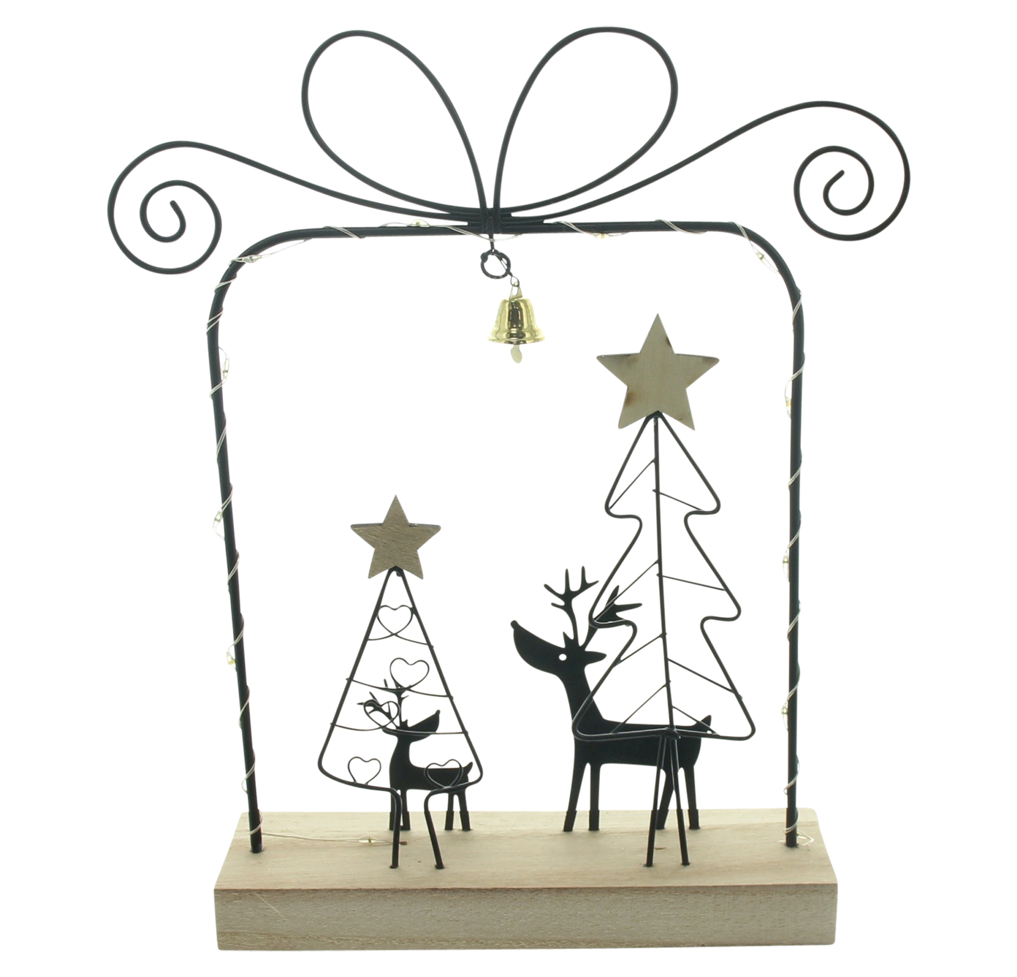 LED-Geschenk "Black"  im Frank Flechtwaren Online Shop für Weihnachten kaufen