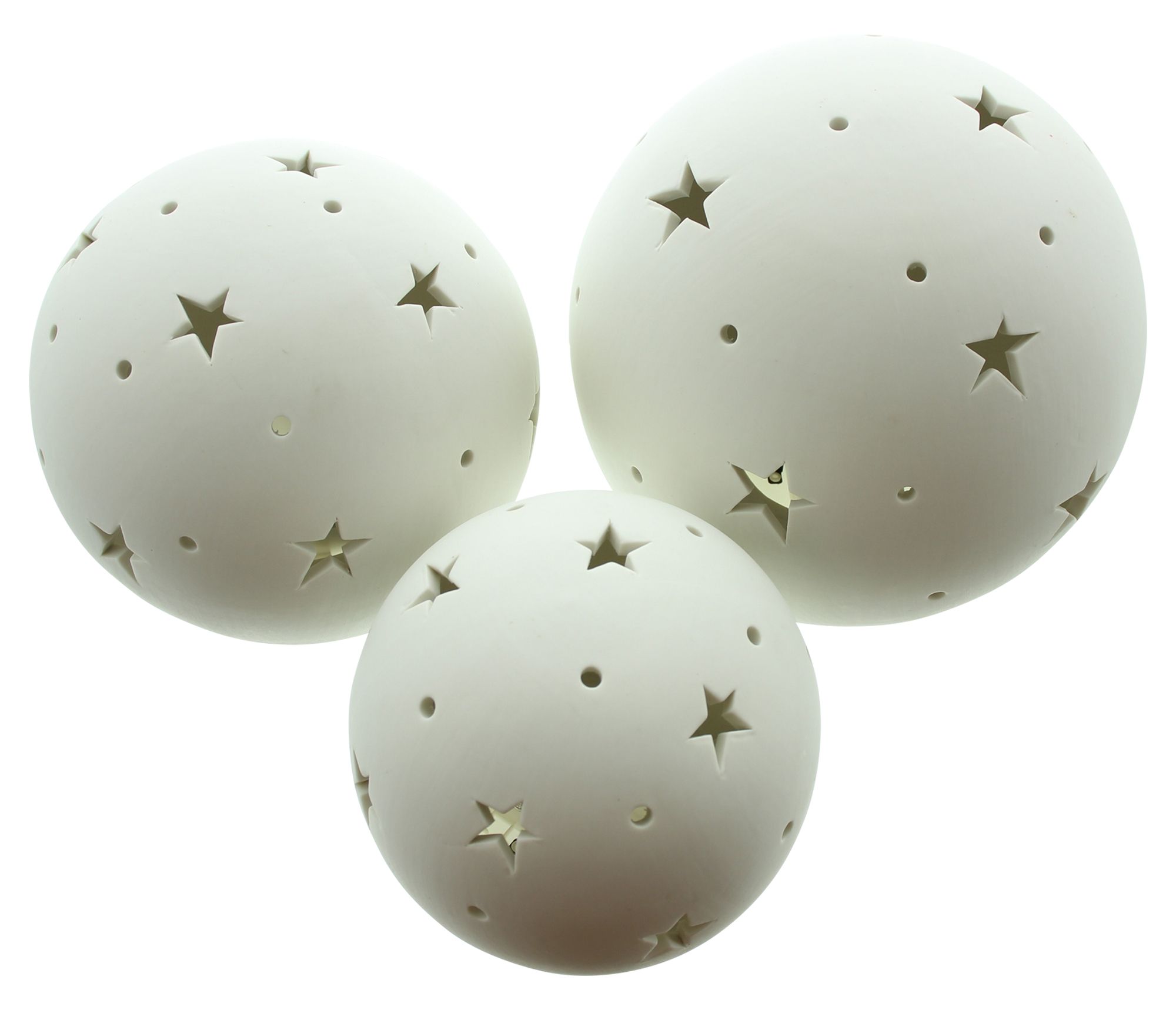 LED-Schneekugel "Sternenhimmel", 3er Set im Frank Flechtwaren Online Shop für Weihnachten kaufen LED-Schneekugel "Sternenhimmel", 3er Set im Frank Flechtwaren Online Shop für Weihnachten kaufen