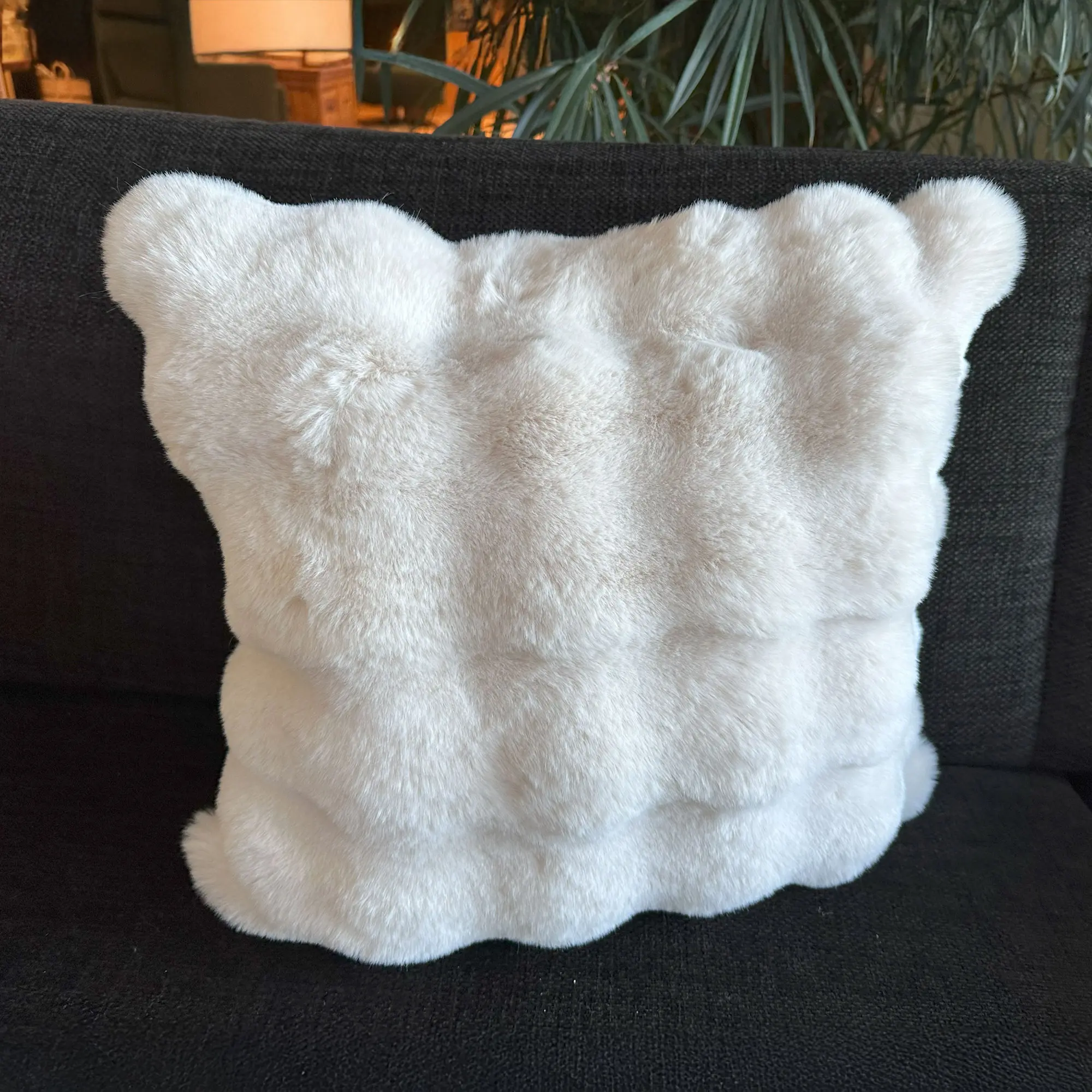Kissenhülle "Bubbles", cremeweiß  im Frank Flechtwaren Online Shop kaufen